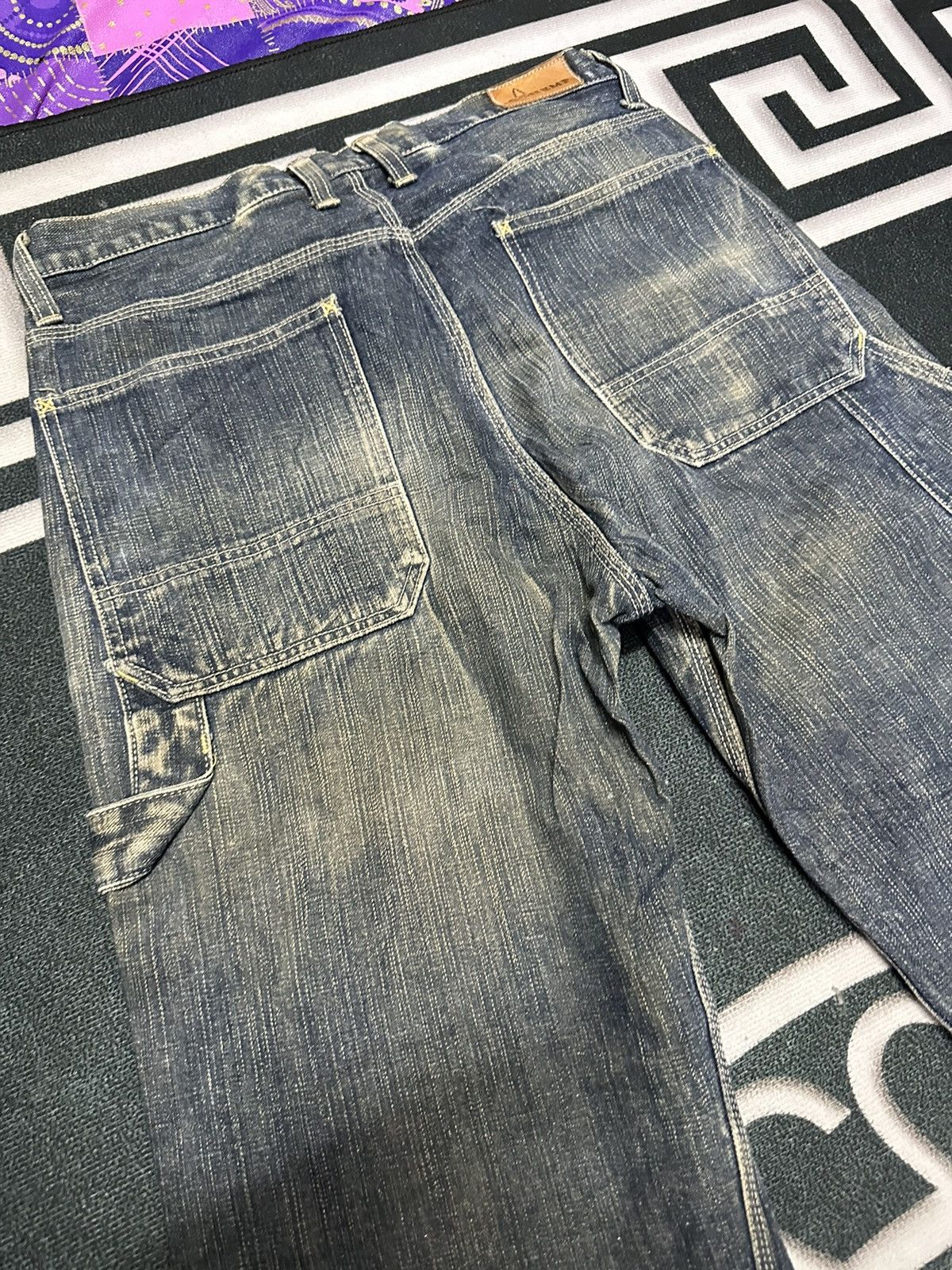 Japanese Brand Gohemp carpenters workwear baggy pants Size US 34 / EU 50 - 6 Thumbnail