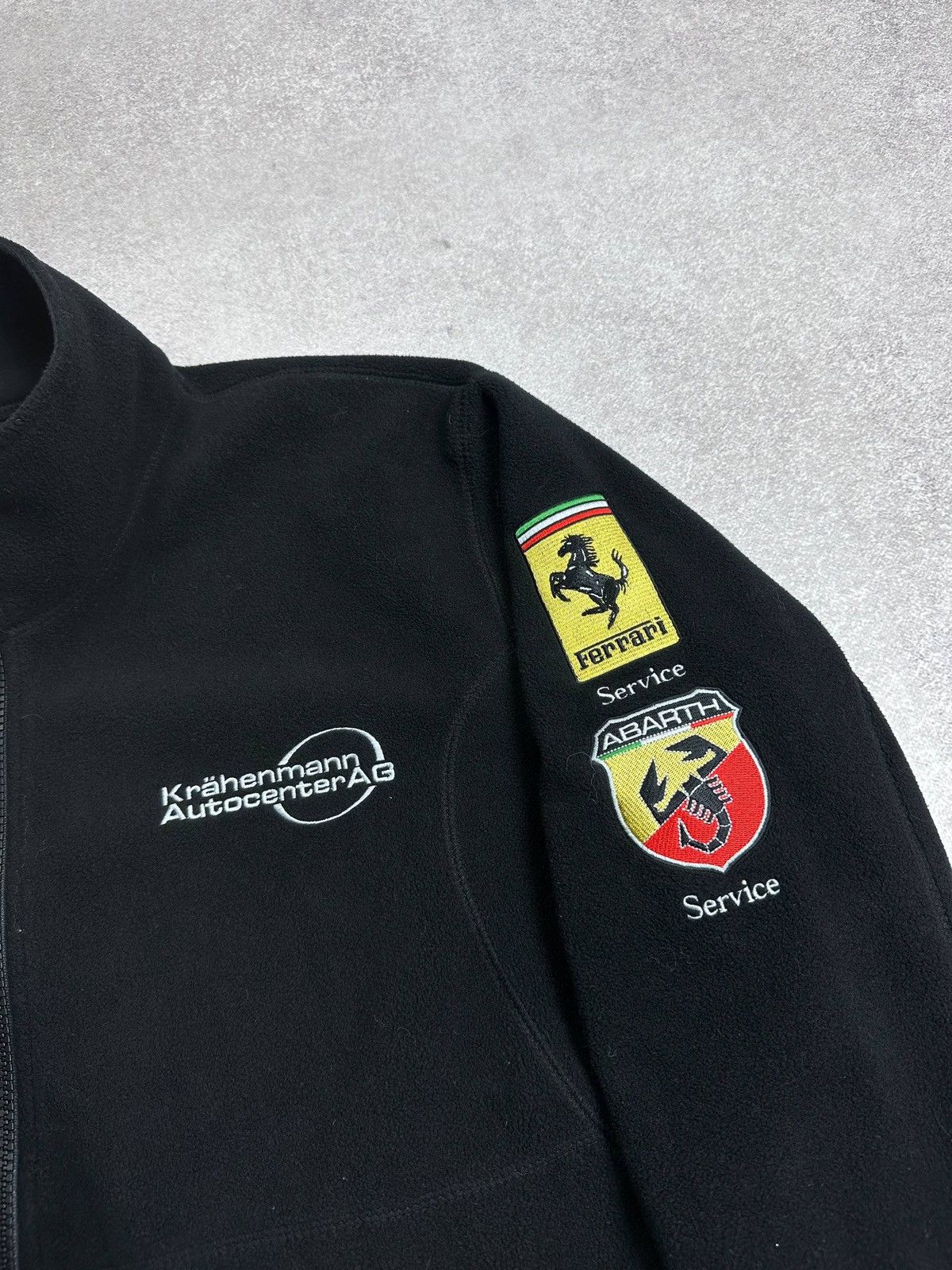 Ferrari Vintage 99s Ferarri Multiligo Boxy Fleece Jacket L Size US L / EU 52-54 / 3 - 4 Thumbnail