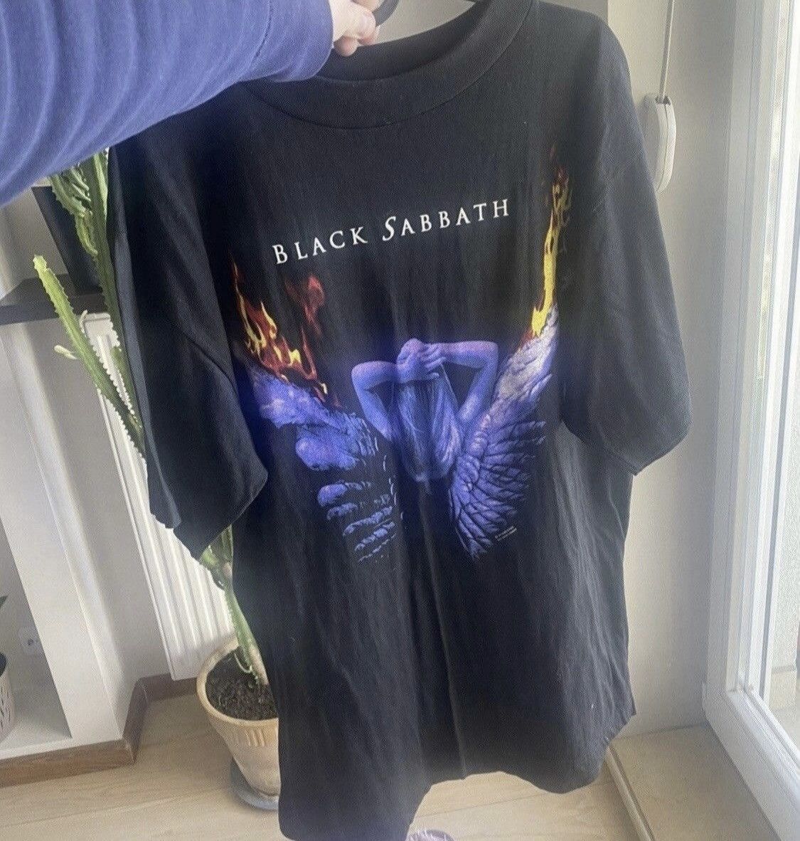 Band Tees Vintage rare Black Sabbath Cross Purposes Tour 90s like new Size US L / EU 52-54 / 3 - 1 Thumbnail