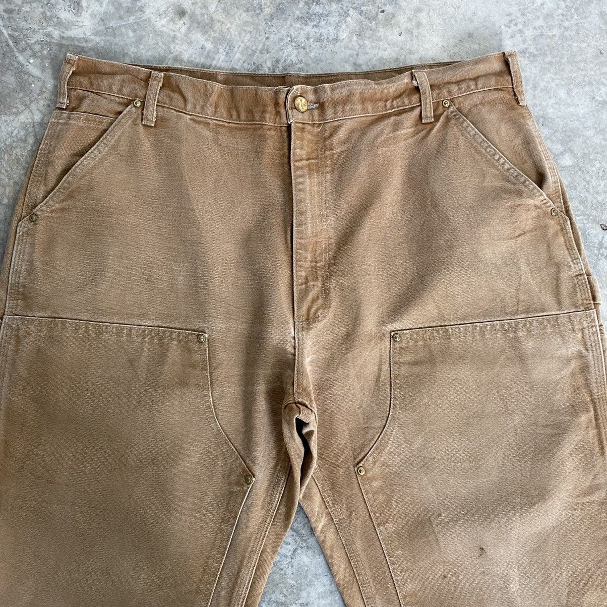 Carhartt Vintage Carhartt Double Knee Faded Tan Carpenter Pants Size US 40 / EU 56 - 8 Thumbnail