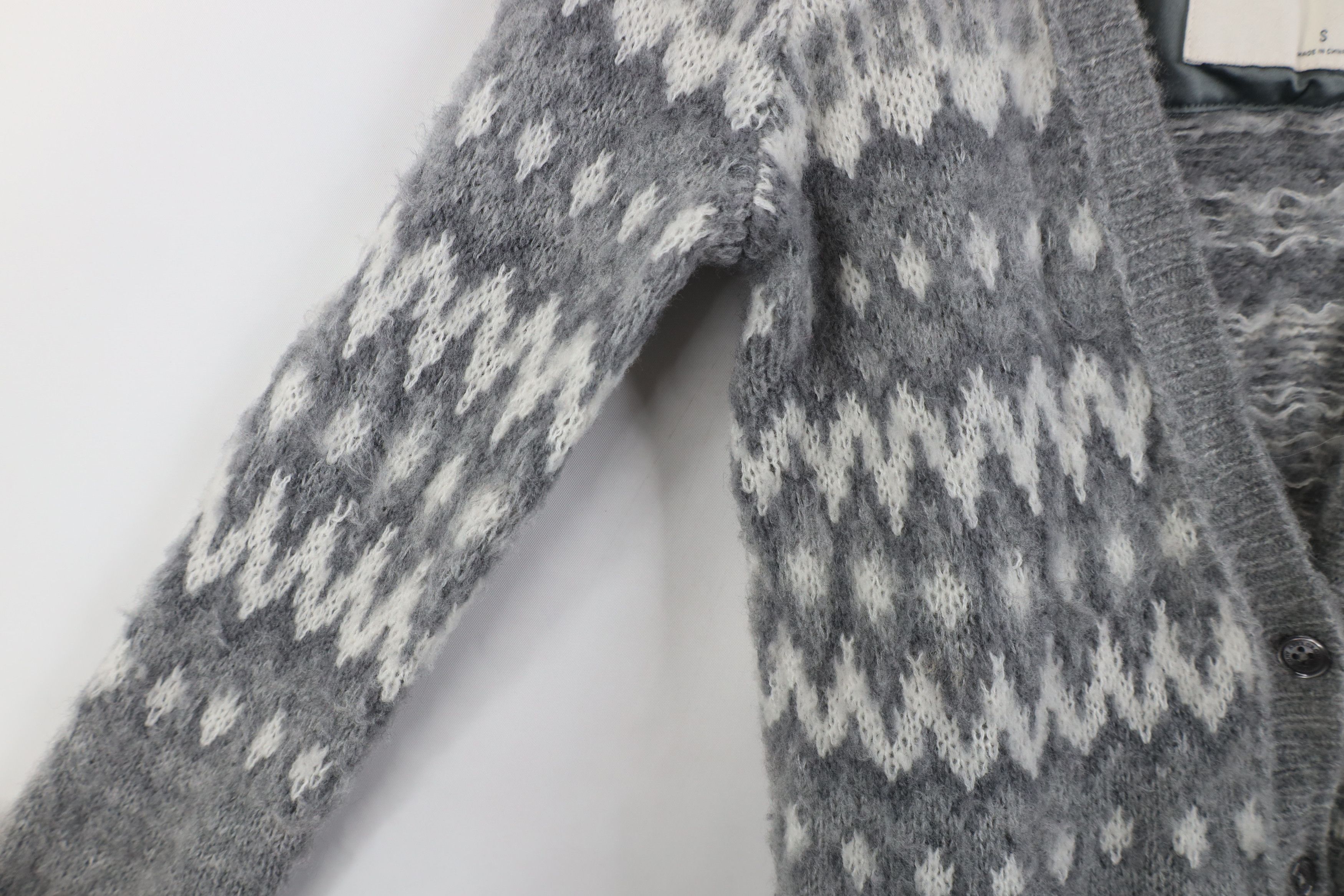Abercrombie & Fitch Vintage 90s Y2K Abercrombie & Fitch Fair Isle Knit Sweater Size S / US 4 / IT 40 - 7 Thumbnail