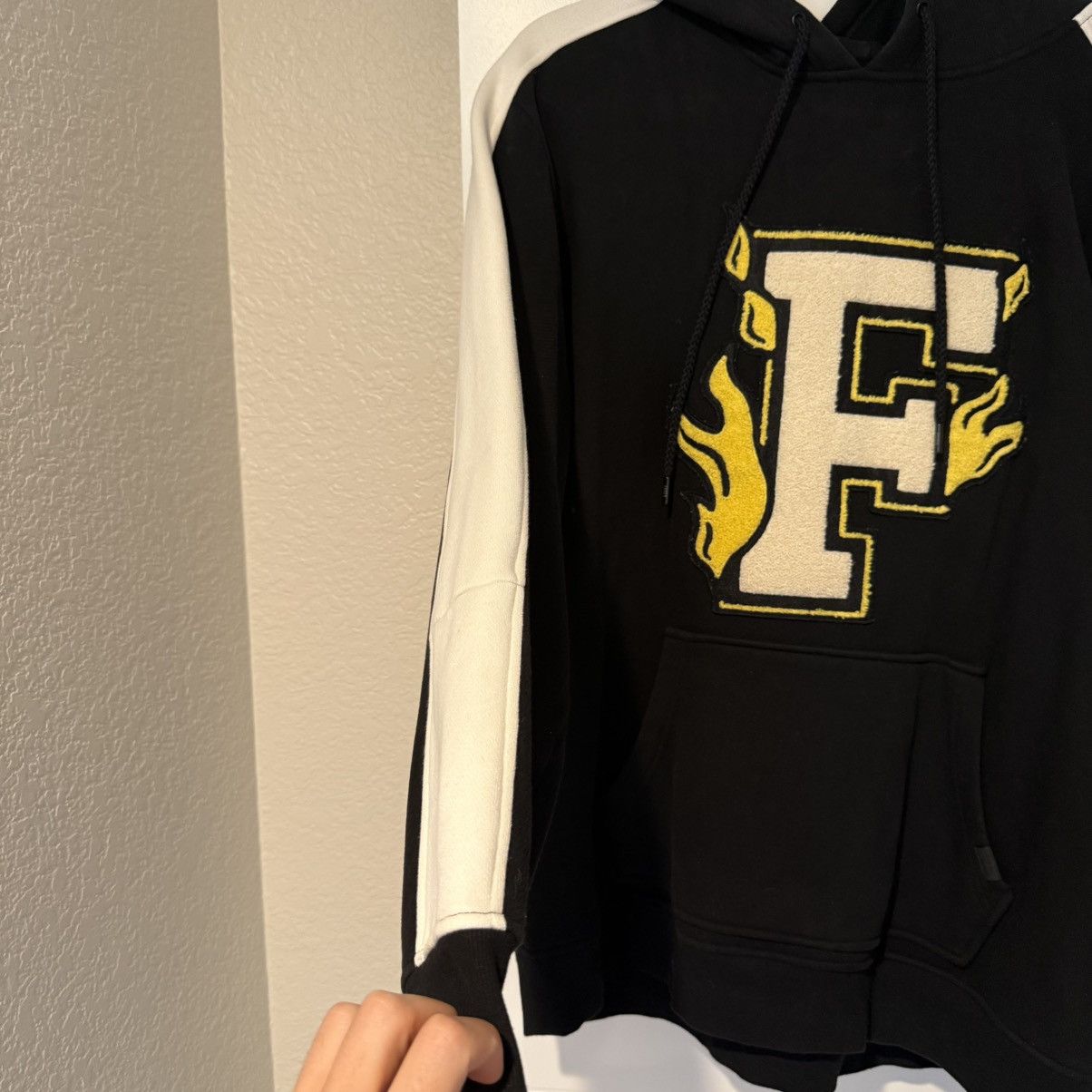 Fenty × Puma Rihanna FENTY x Puma Black Toweling Logo Oversized Hoodie Size M / US 6-8 / IT 42-44 - 4 Thumbnail