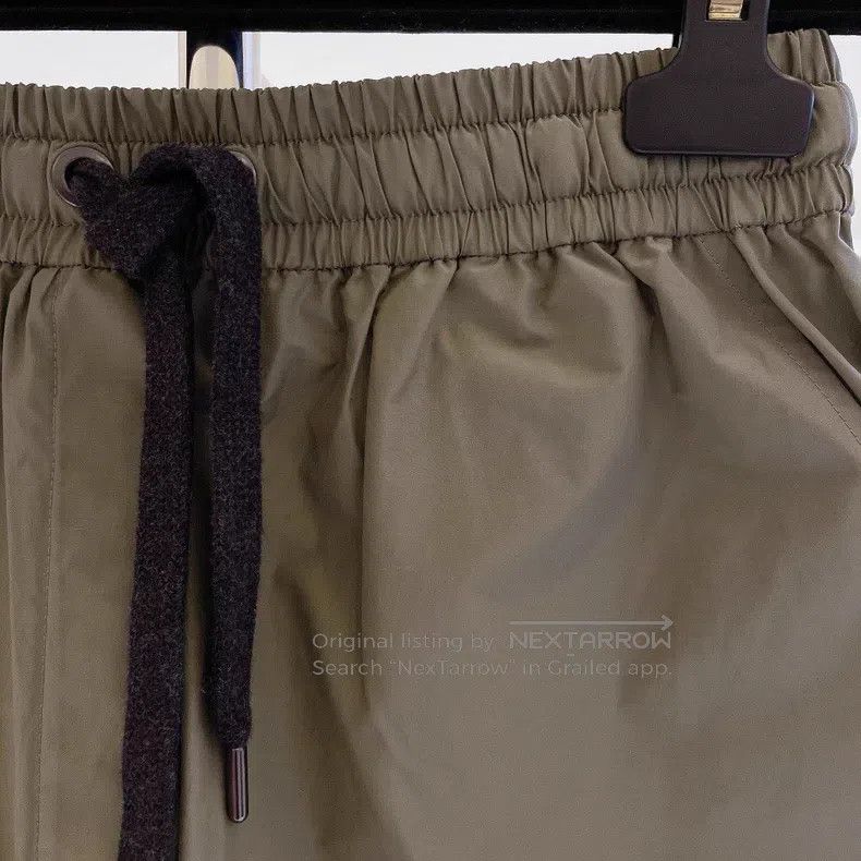 Brunello Cucinelli Brunello Cucinelli size XS Military Green Casual Shorts Size 42" / US 20 - 4 Thumbnail
