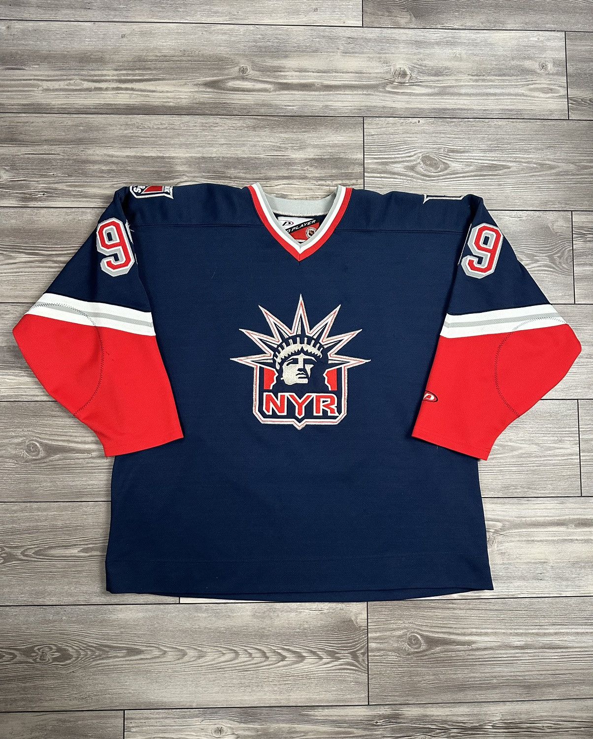 NHL × Pro Player × Vintage Vintage Wayne Gretzky New York Rangers Jersey Size US XXL / EU 58 / 5 - 1 Thumbnail