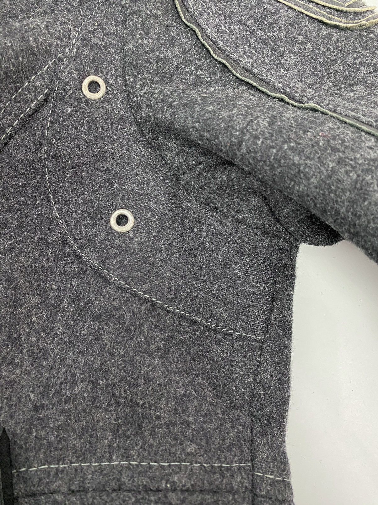 Costume National Y2K Vintage C’N’C for Ducati Double Breasted Wool Rider Coat Size S / US 4 / IT 40 - 14 Thumbnail