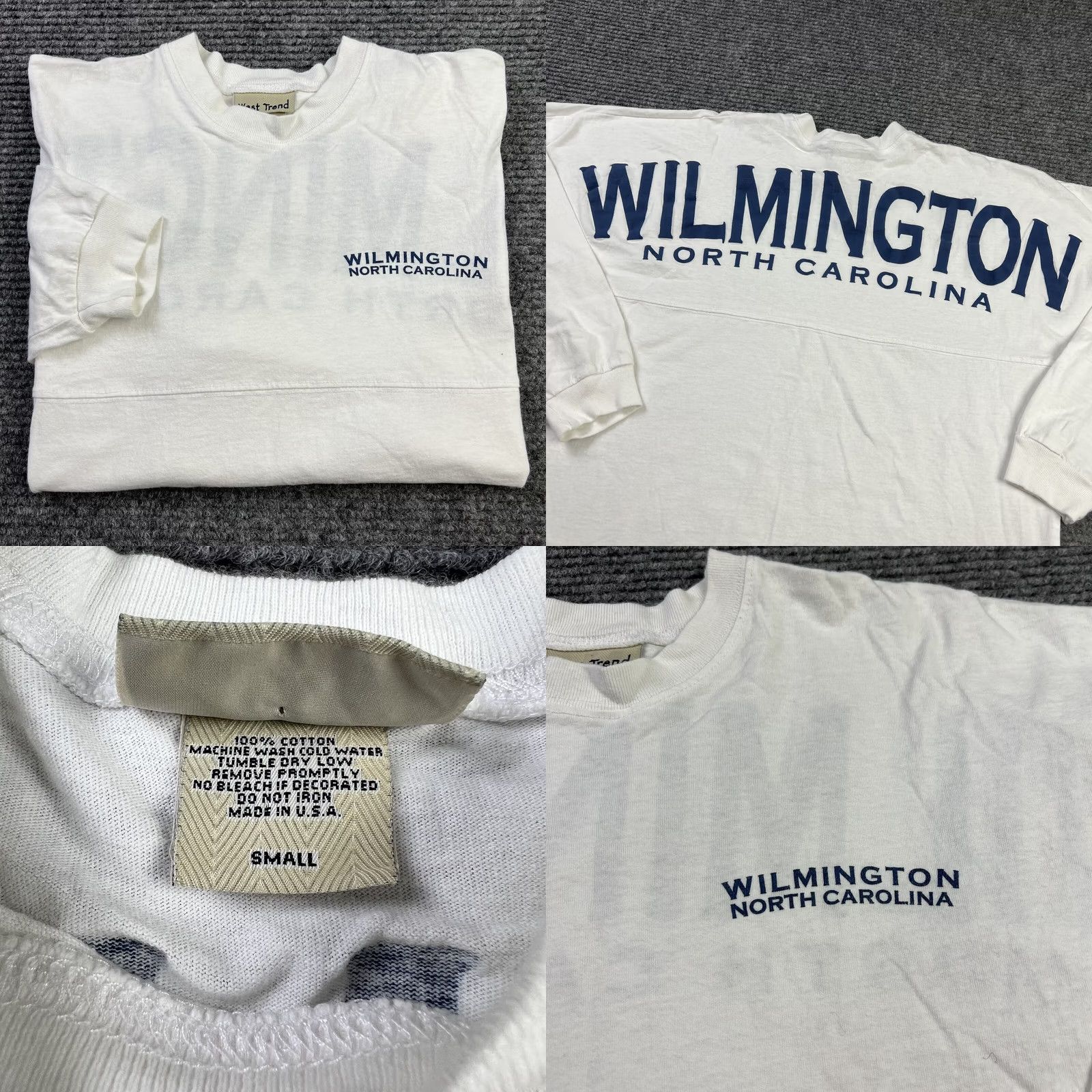 Vintage VINTAGE West Trend Wilmington NC White Long Sleeve Shirt Womens Small Size S / US 4 / IT 40 - 8 Thumbnail