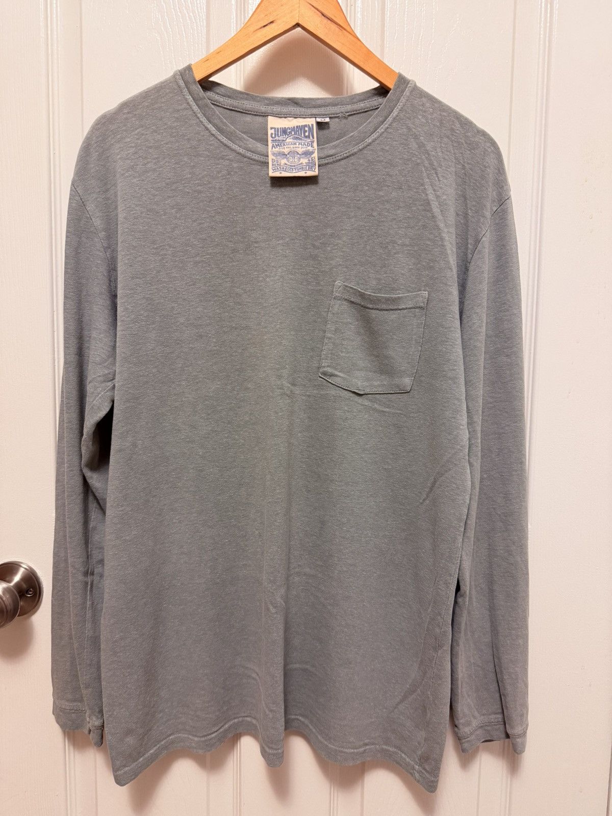 Jungmaven Jungmaven Long Sleeve Pocket T-Shirt Size US M / EU 48-50 / 2 - 1 Thumbnail