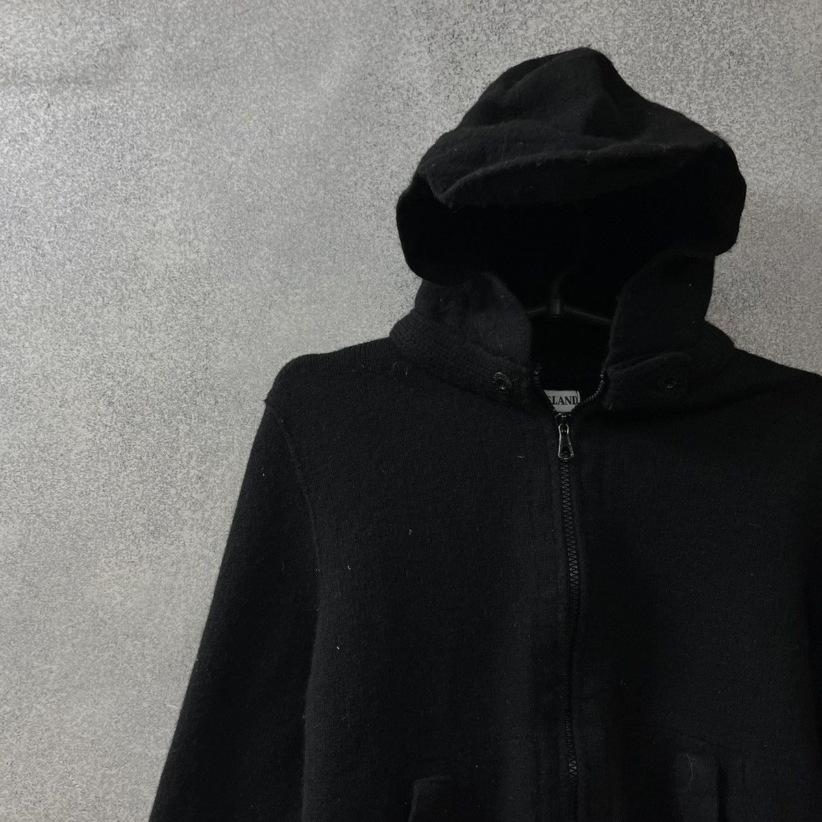 Stone Island Vintage Stone Island Wool Zip Hoodie Size US M / EU 48-50 / 2 - 3 Thumbnail