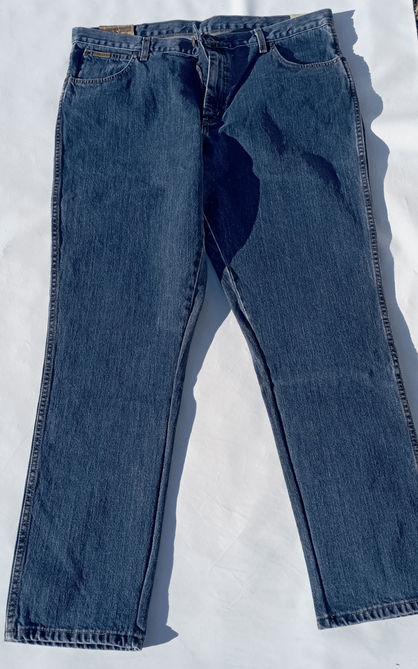 Wrangler NWT Wrangler Texas Regular Fit Jeans Blue W40 L32 Size US 40 / EU 56 - 6 Thumbnail