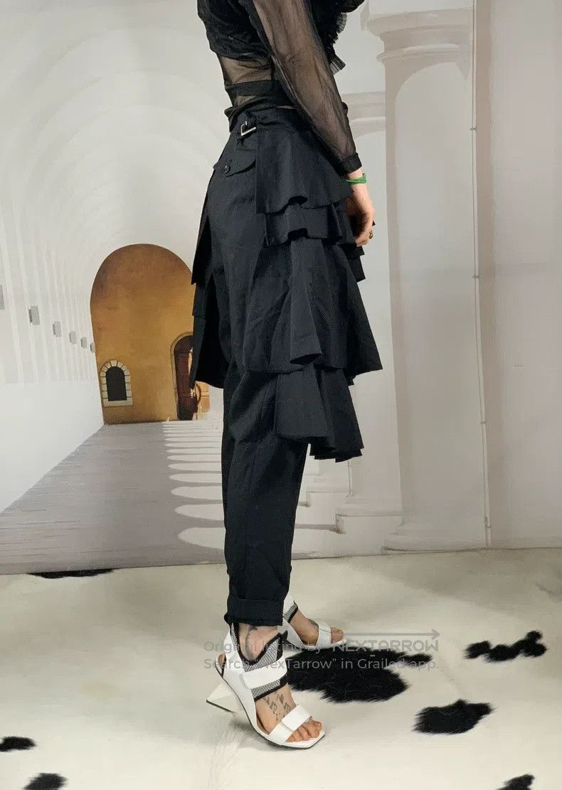 Comme des Garcons Comme Des Garcons size M Layered Flounce Wool Trousers Size 25" / US 0 / IT 36 - 4 Thumbnail