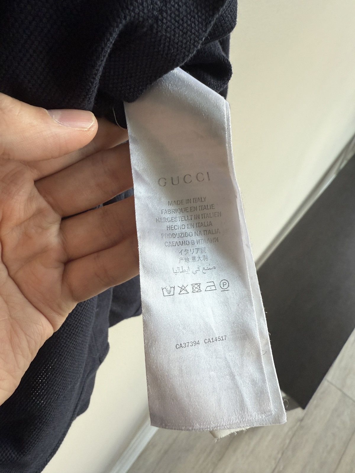 Gucci Gucci navy polo shirts Size US XL / EU 56 / 4 - 3 Thumbnail