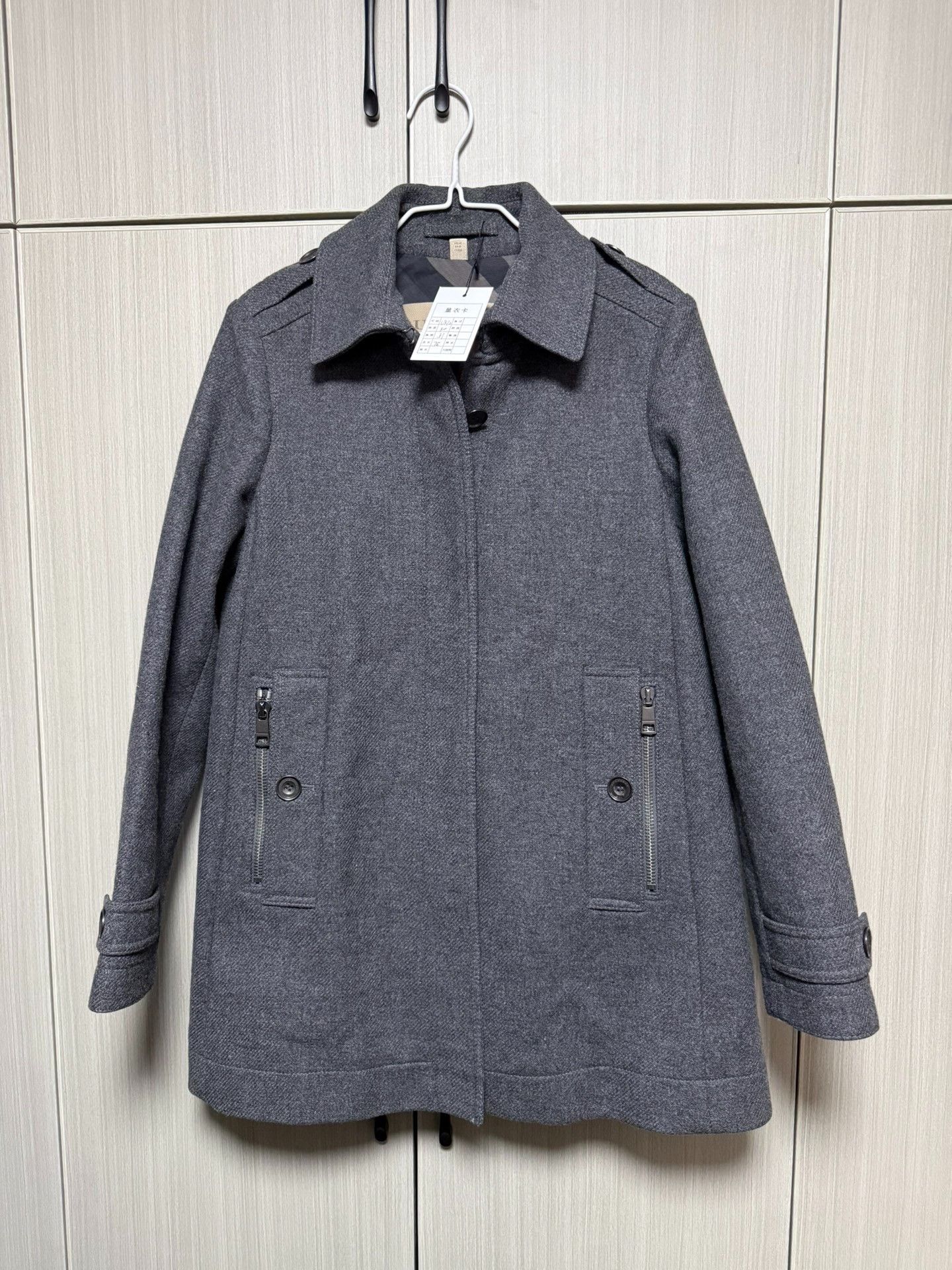 Burberry Burberry Wool Orange Hoodie 10 Men Size US XS / EU 42 / 0 - 1 Thumbnail