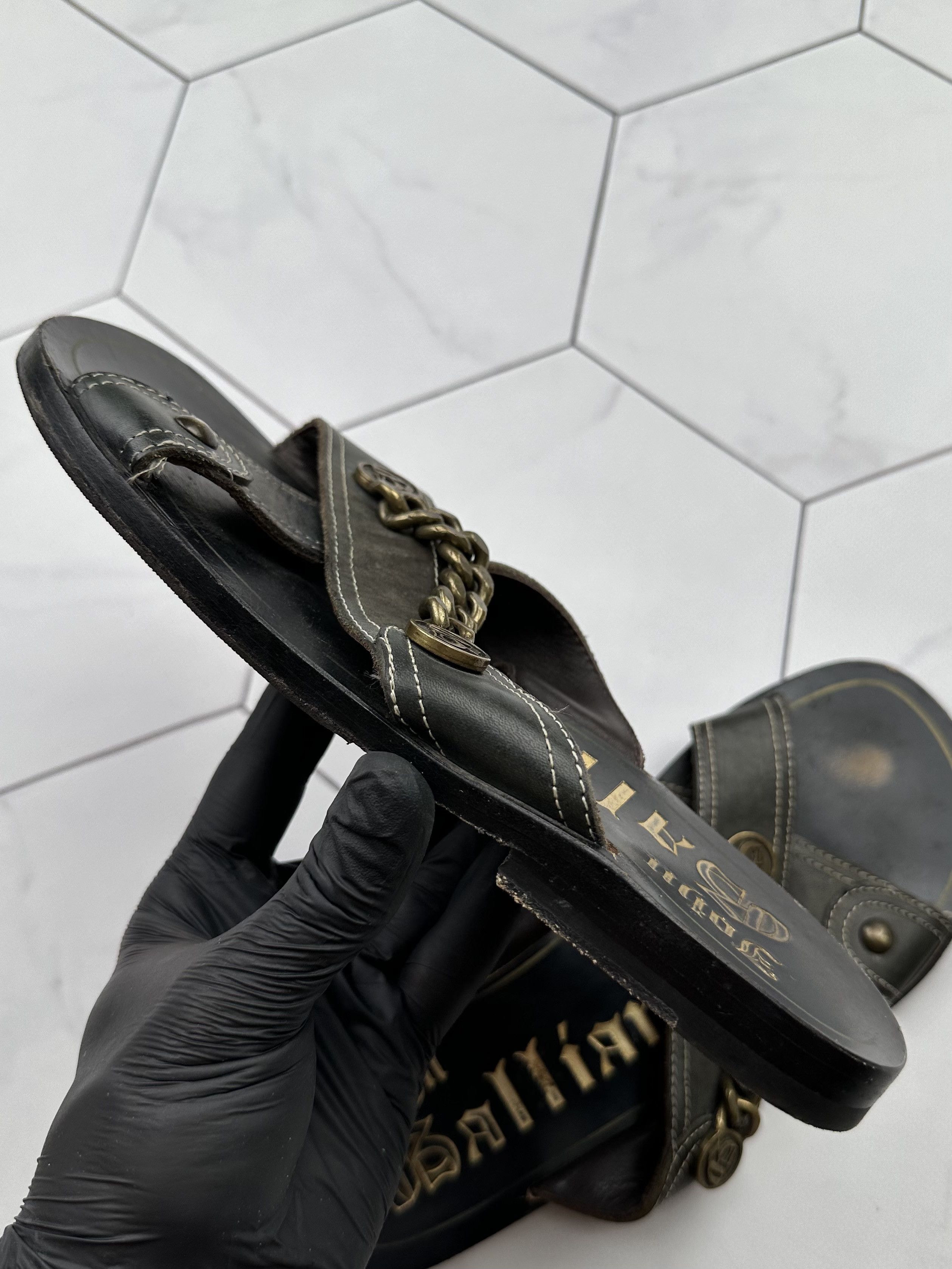 John Galliano John Galliano Vintage Rare Sandals (B62) Size US 10 / IT 40 - 3 Thumbnail