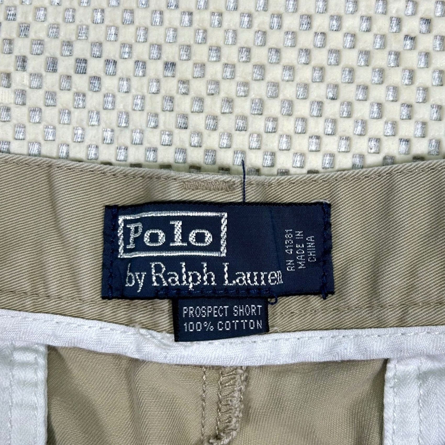 Polo Ralph Lauren VINTAGE Polo Ralph Lauren (no) 34 - Classic Chino Shorts Prospect Beige Cotton Casual Men Size US S / EU 44-46 / 1 - 5 Thumbnail