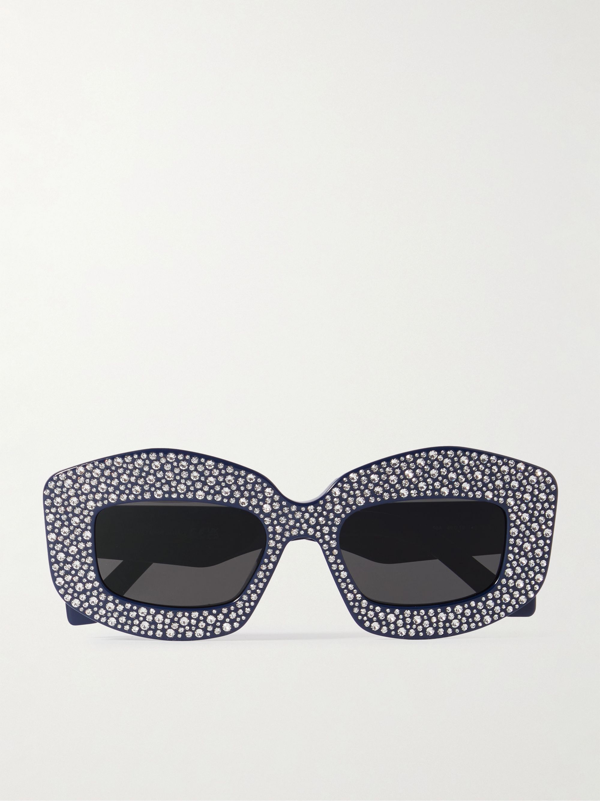 Loewe DIAMANTE PAVÉ RHINESTONES CRYSTAL ICED DISCO RAVE SUNGLASSES Size ONE SIZE - 6 Thumbnail