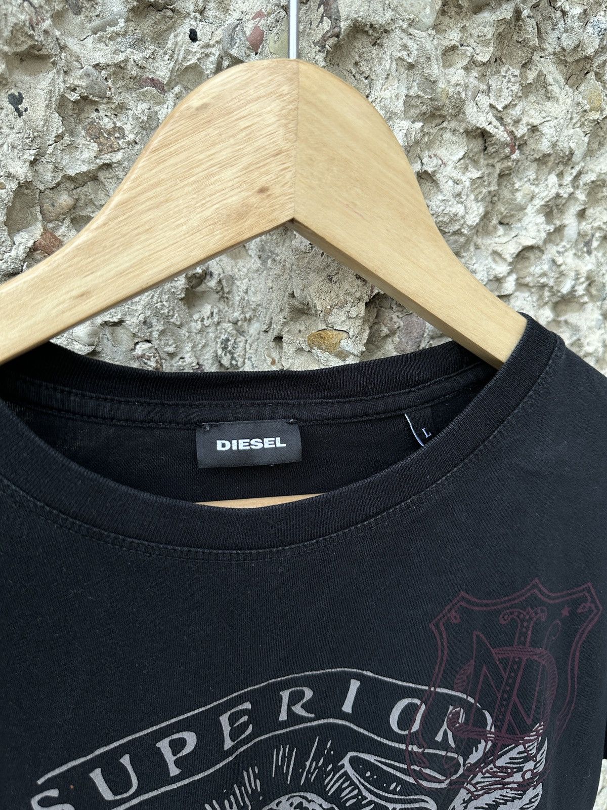 Diesel Diesel Superior eagle tee t-shirt Size US L / EU 52-54 / 3 - 2 Thumbnail