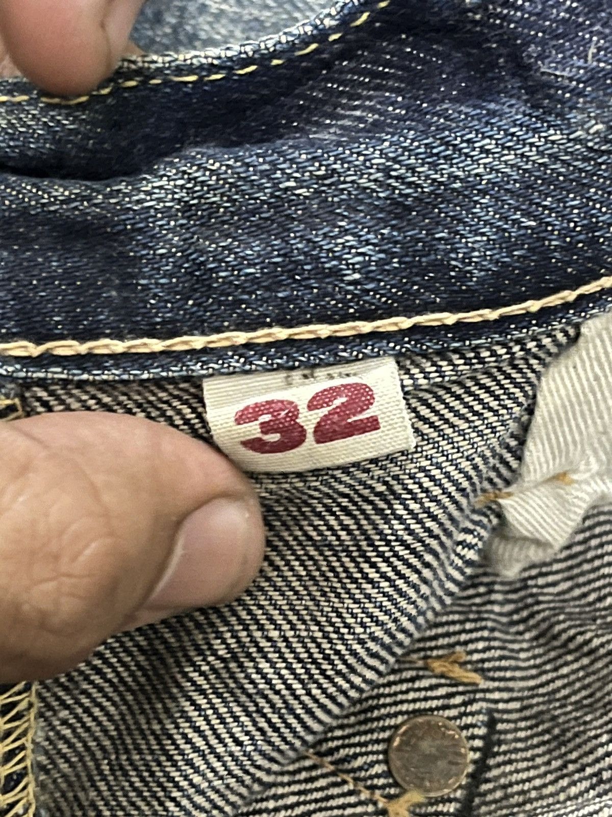 Blue Blue Japan Vintage Blue Blue Japan Selvedge 5oz Denim Size US 32 / EU 48 - 13 Thumbnail