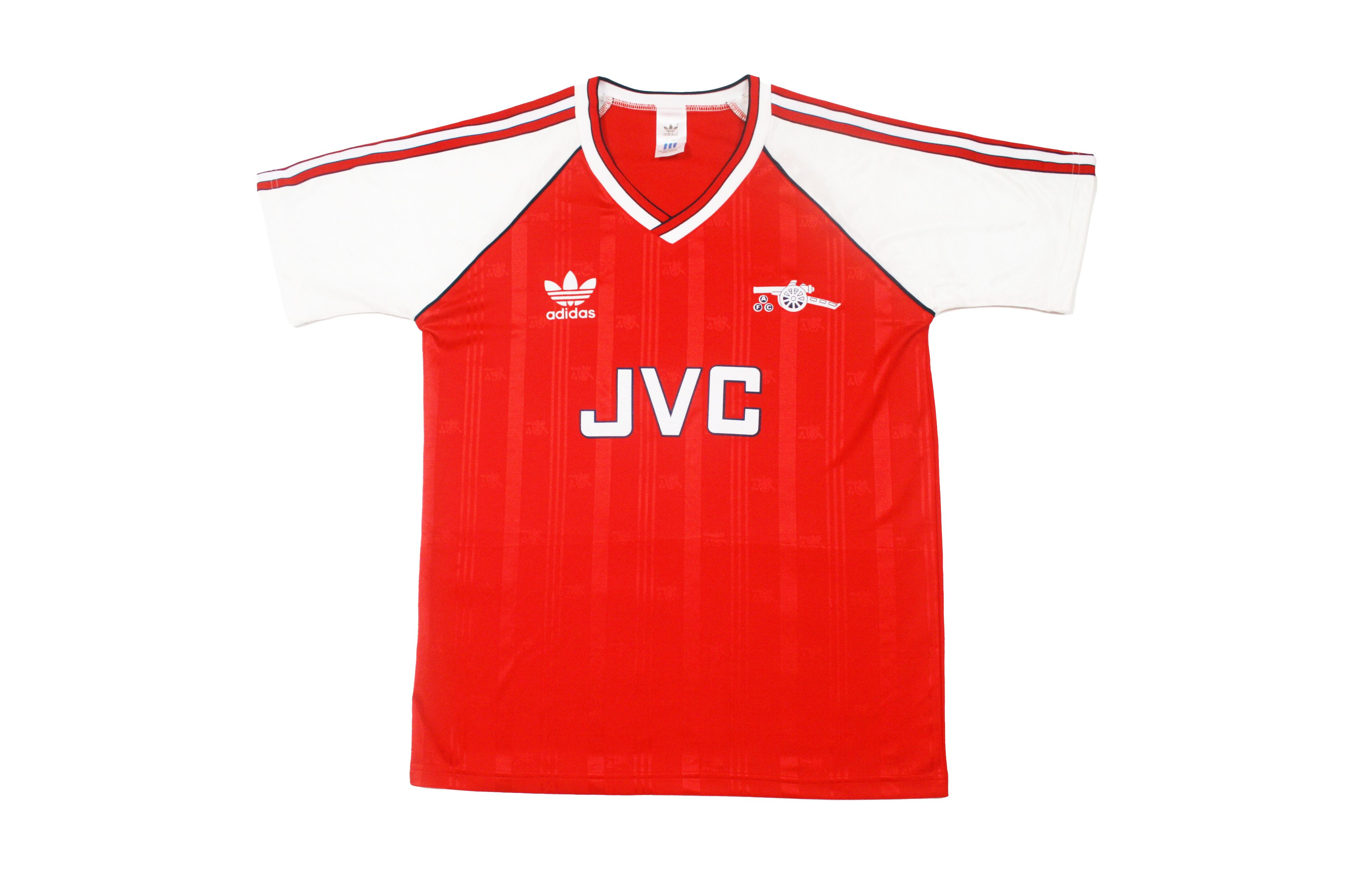 Adidas 1988/90 Arsenal Home Shirt Football Jersey Vintage Size US S / EU 44-46 / 1 - 1 Thumbnail
