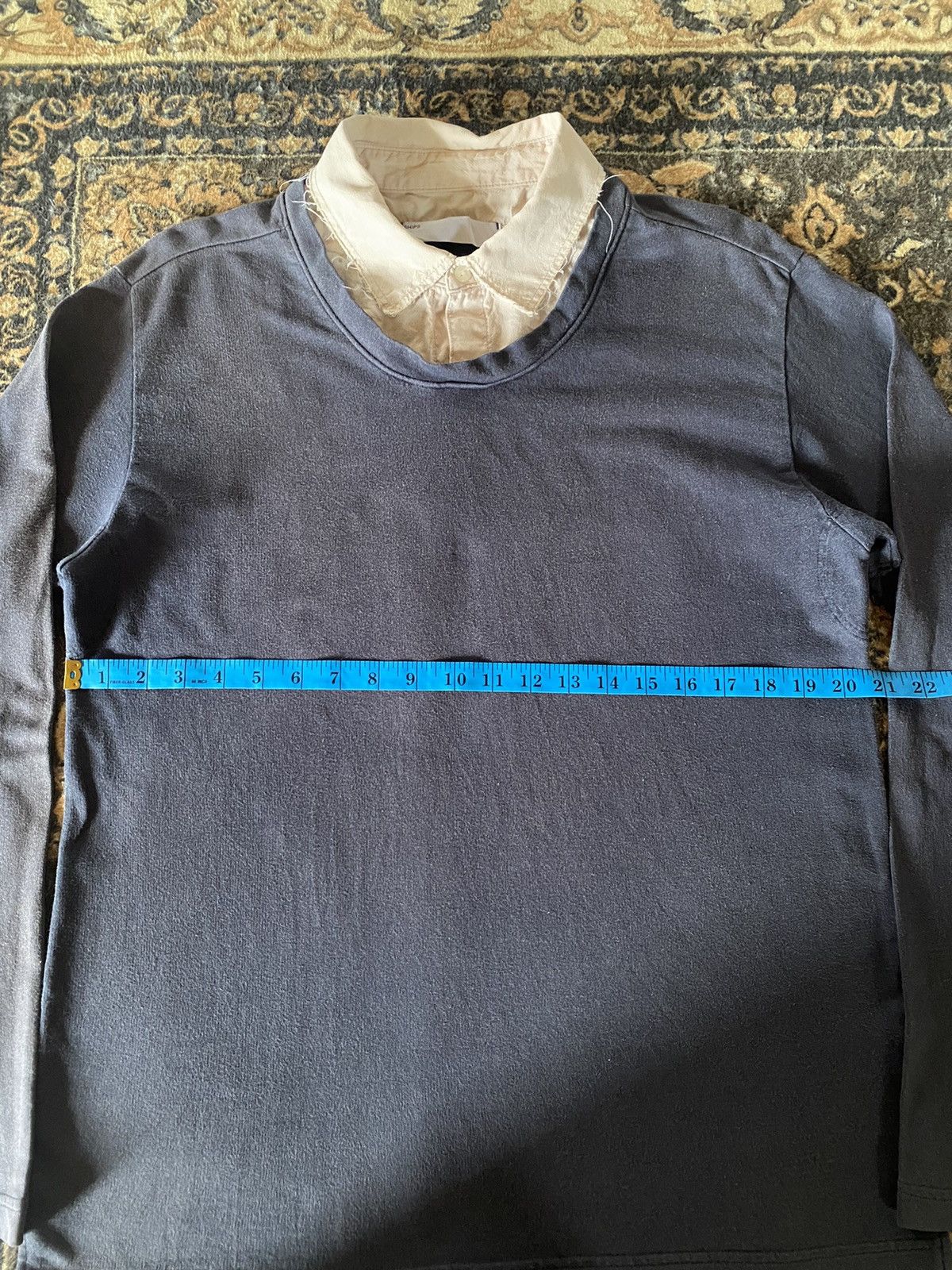 Vintage Japanese Brand Ships Faded Color Long Sleeve