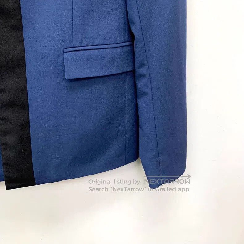 Dior Dior Dark blue wool lapel long-sleeved suit Size 44R - 4 Thumbnail