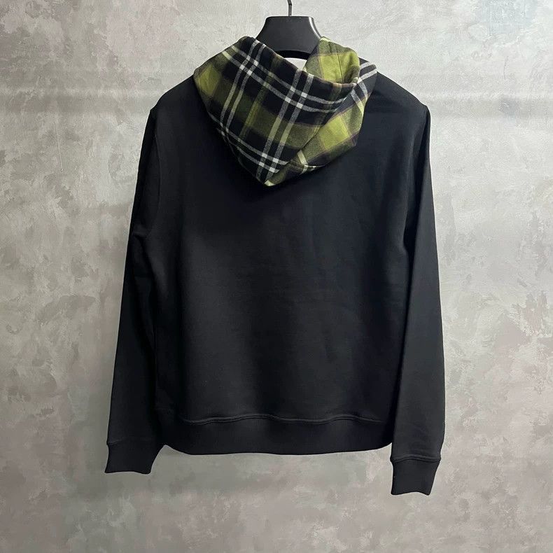 Burberry Burberry Burberry Black Plaid Print Long Sleeve Hoodie-250 Size US S / EU 44-46 / 1 - 5 Thumbnail