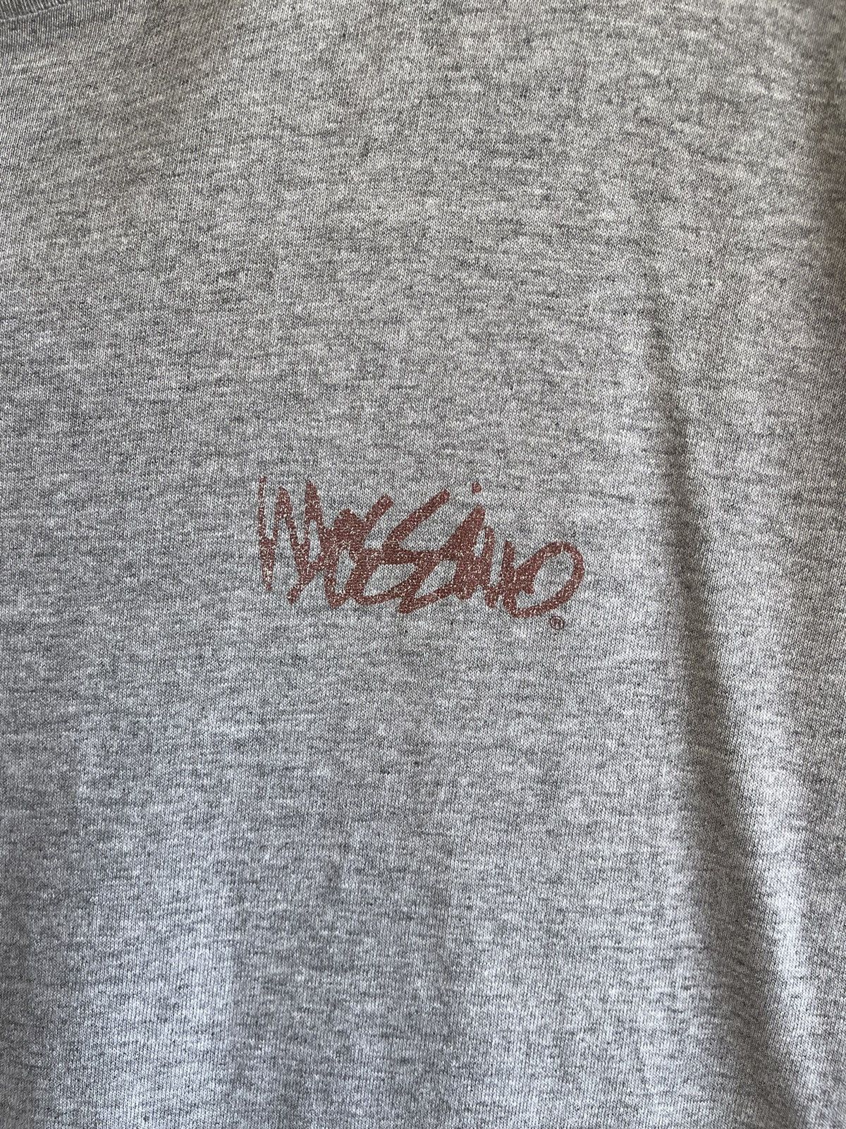 Mossimo Vintage’90s Thrashed🔥MOSSIMO🔥Big Logo Back Hit Faded Tshirt Size US L / EU 52-54 / 3 - 6 Thumbnail