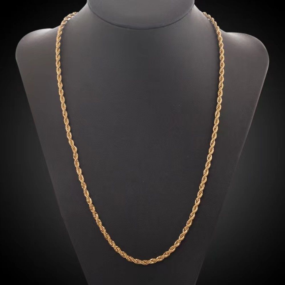 Other Men's 18k Gold 24 Inch Necklace Size ONE SIZE - 2 Thumbnail