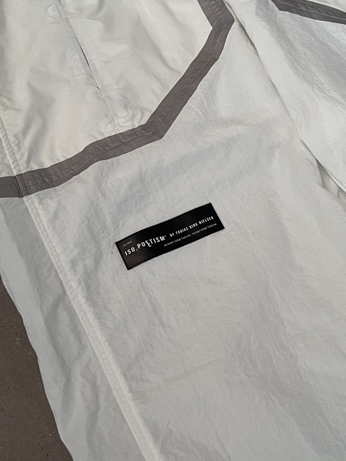 Tobias Birk Nielsen !DS! SS23 Iso Poetism Tobias Birk Nielsen White Nylon Pants Size US 34 / EU 50 - 11 Thumbnail