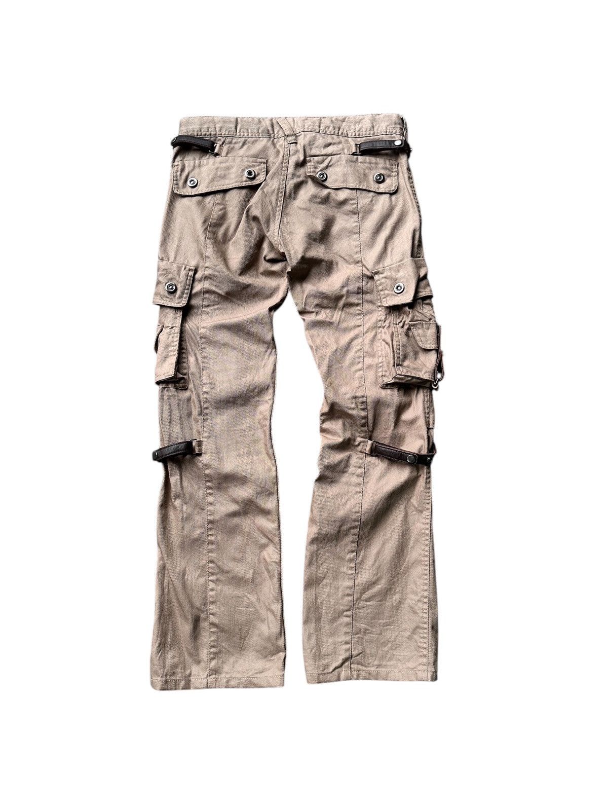 14th Addiction × If Six Was Nine × Tornado Mart Tornado Mart Multipocket Bondage Pants Size US 32 / EU 48 - 2 Thumbnail