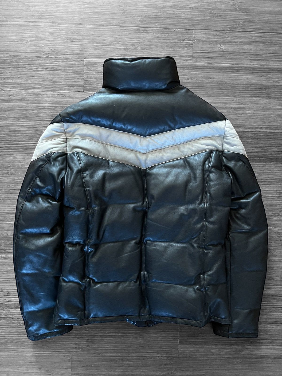 Isamu Katayama Backlash Isamu Katayama Backlash Sheepskin Leather Down Jacket Size US XL / EU 56 / 4 - 3 Thumbnail