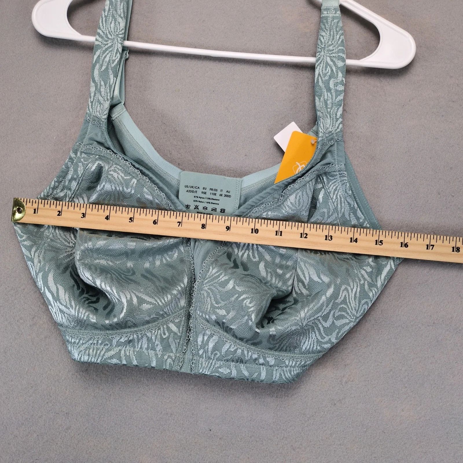 Other NWT WingsLove Full Coverage Wireless Minimizer Bra 42DD Size ONE SIZE - 7 Thumbnail