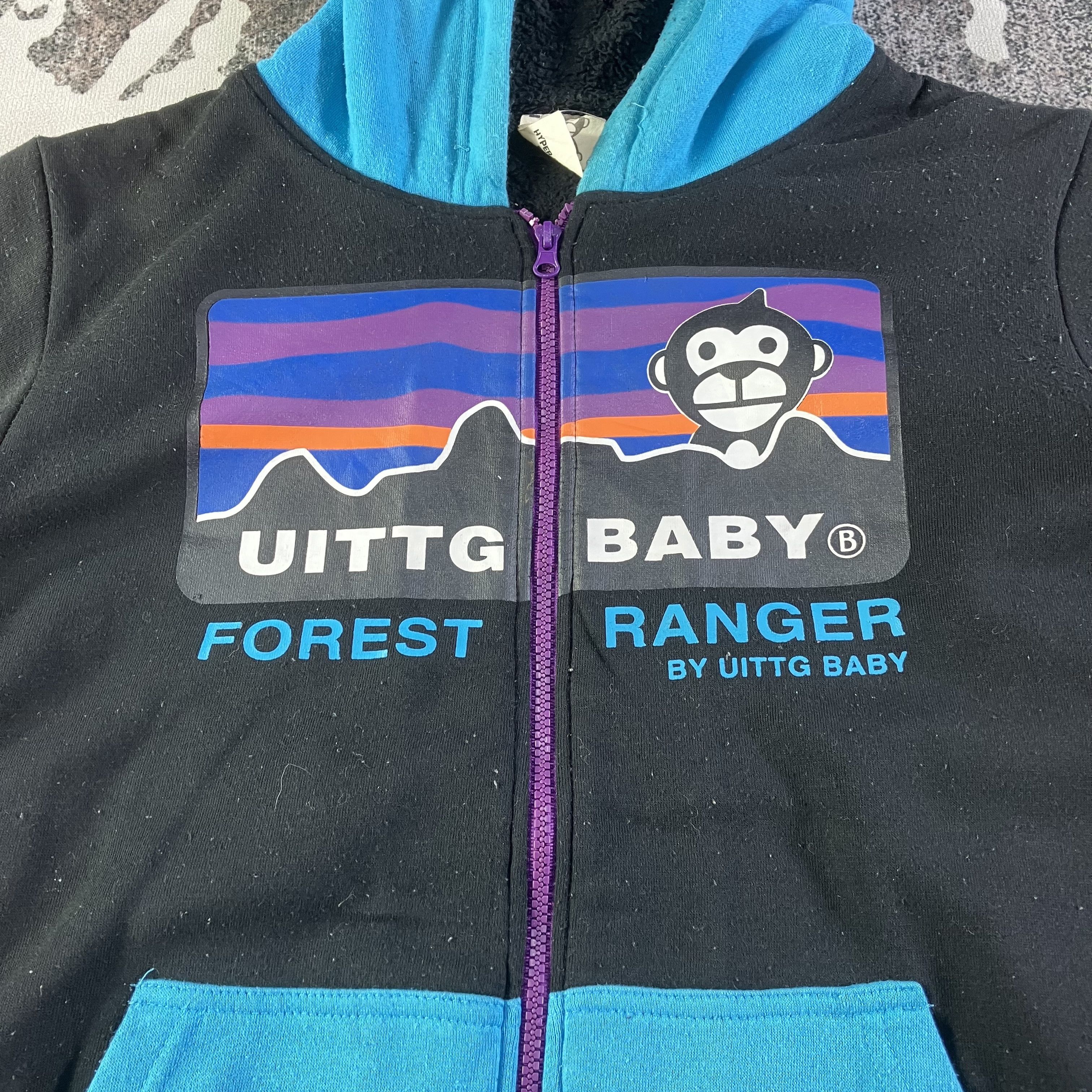 Japanese Brand UITTG Baby Zip Up Hoodie K1089 Size US M / EU 48-50 / 2 - 4 Thumbnail