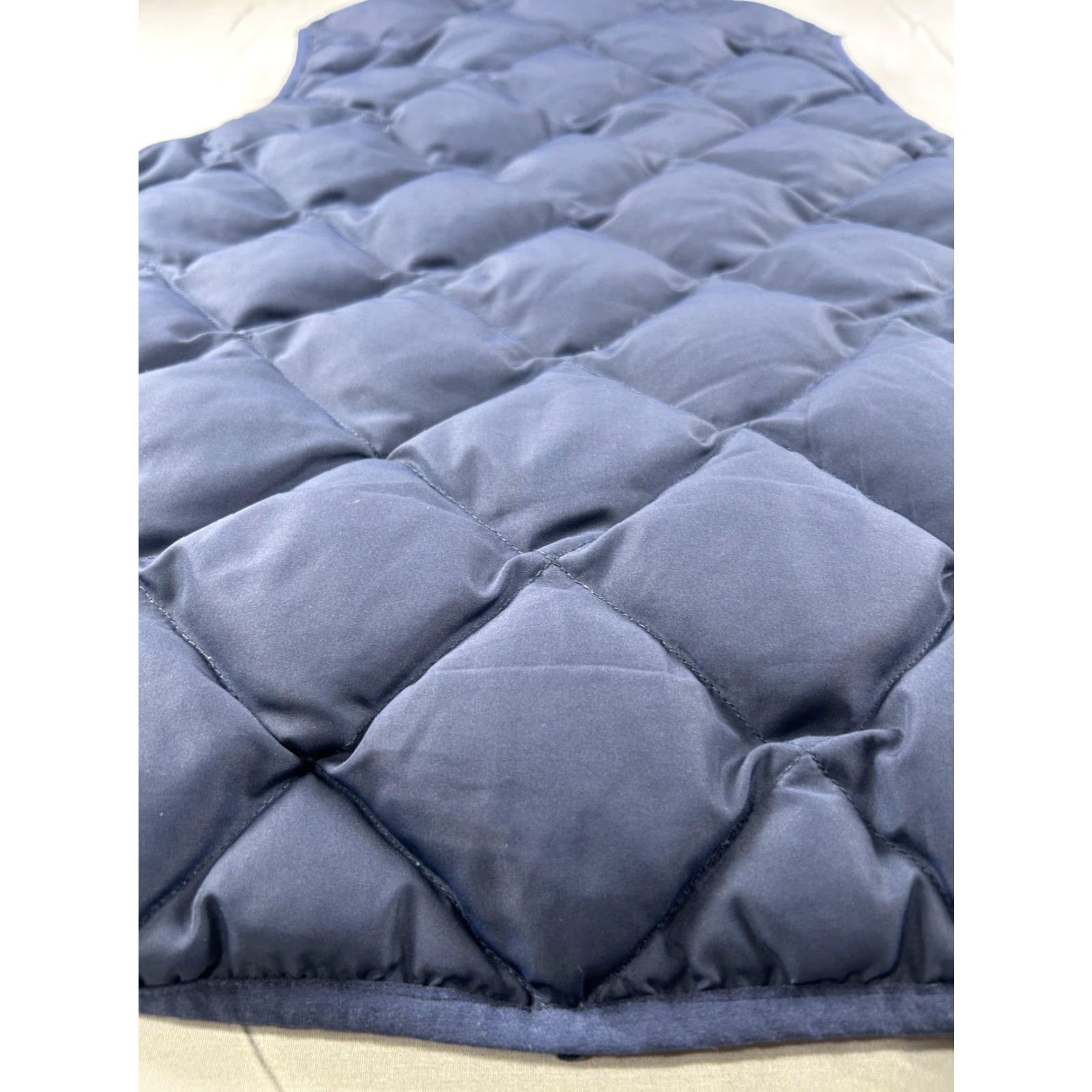 J.Crew J.CREW Vest Womens M Blue Quilted Puffer Sleeveless Full Zip Pockets Size M / US 6-8 / IT 42-44 - 6 Thumbnail