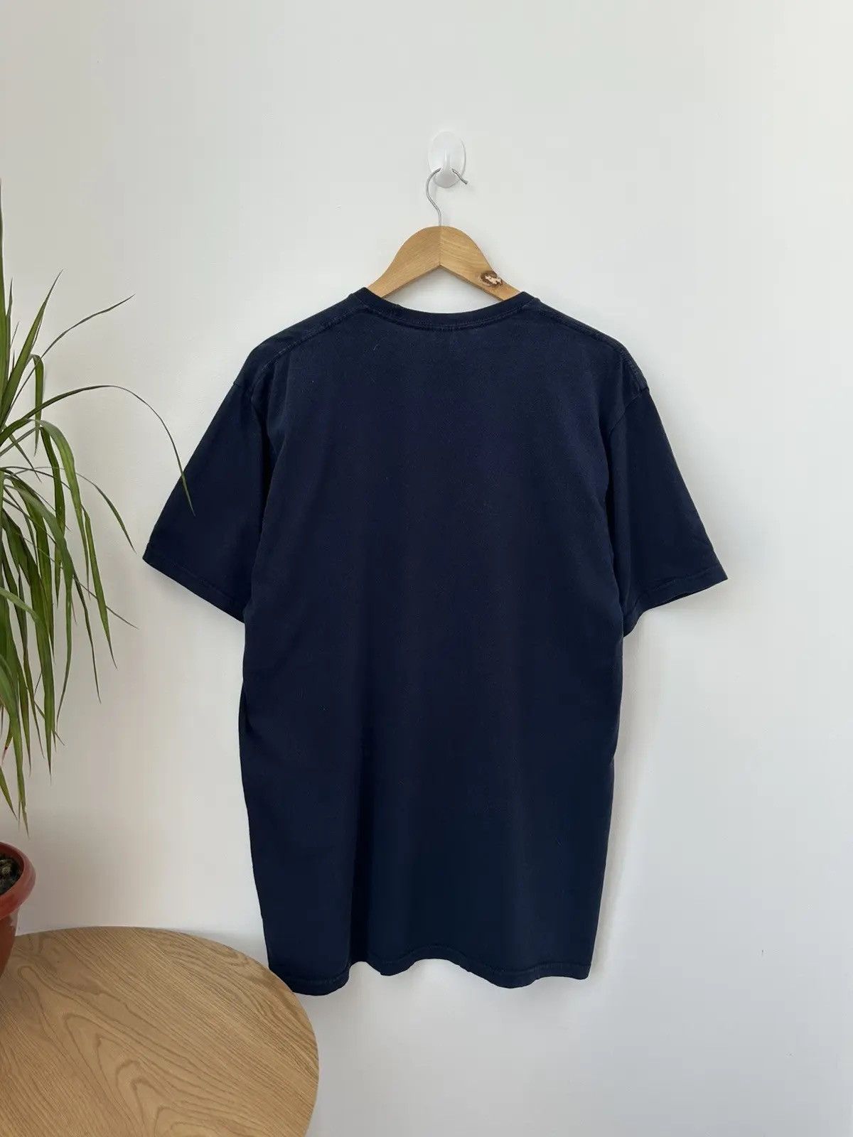 Stussy Vintage Stussy Blue Centr Logo Y2K T-Shirt Size US L / EU 52-54 / 3 - 10 Thumbnail