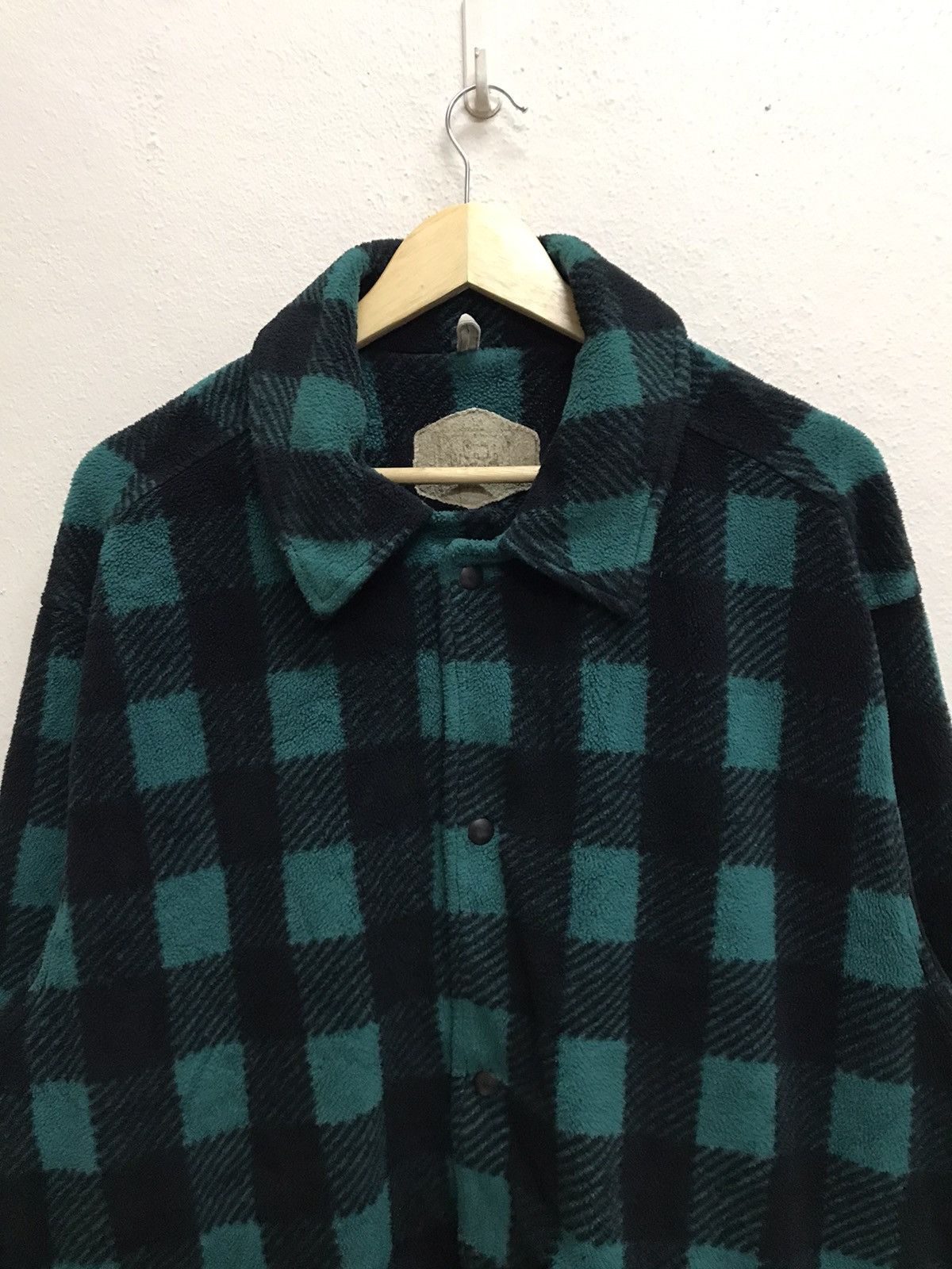 Woolrich Woolen Mills Vintage Woolrich Flannel Fleece Worker Jacket Size US XXL / EU 58 / 5 - 13 Thumbnail