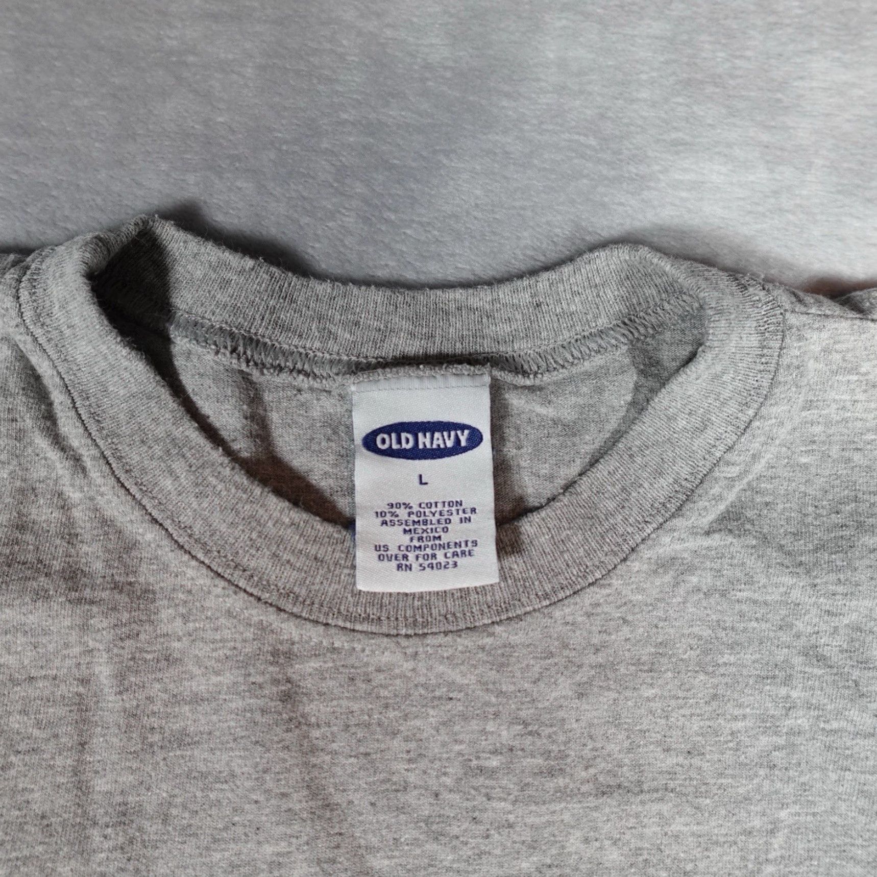 Old Navy Vintage Old Navy Basketball Sport Shirt Mens L Gray Y2K Size US L / EU 52-54 / 3 - 3 Thumbnail