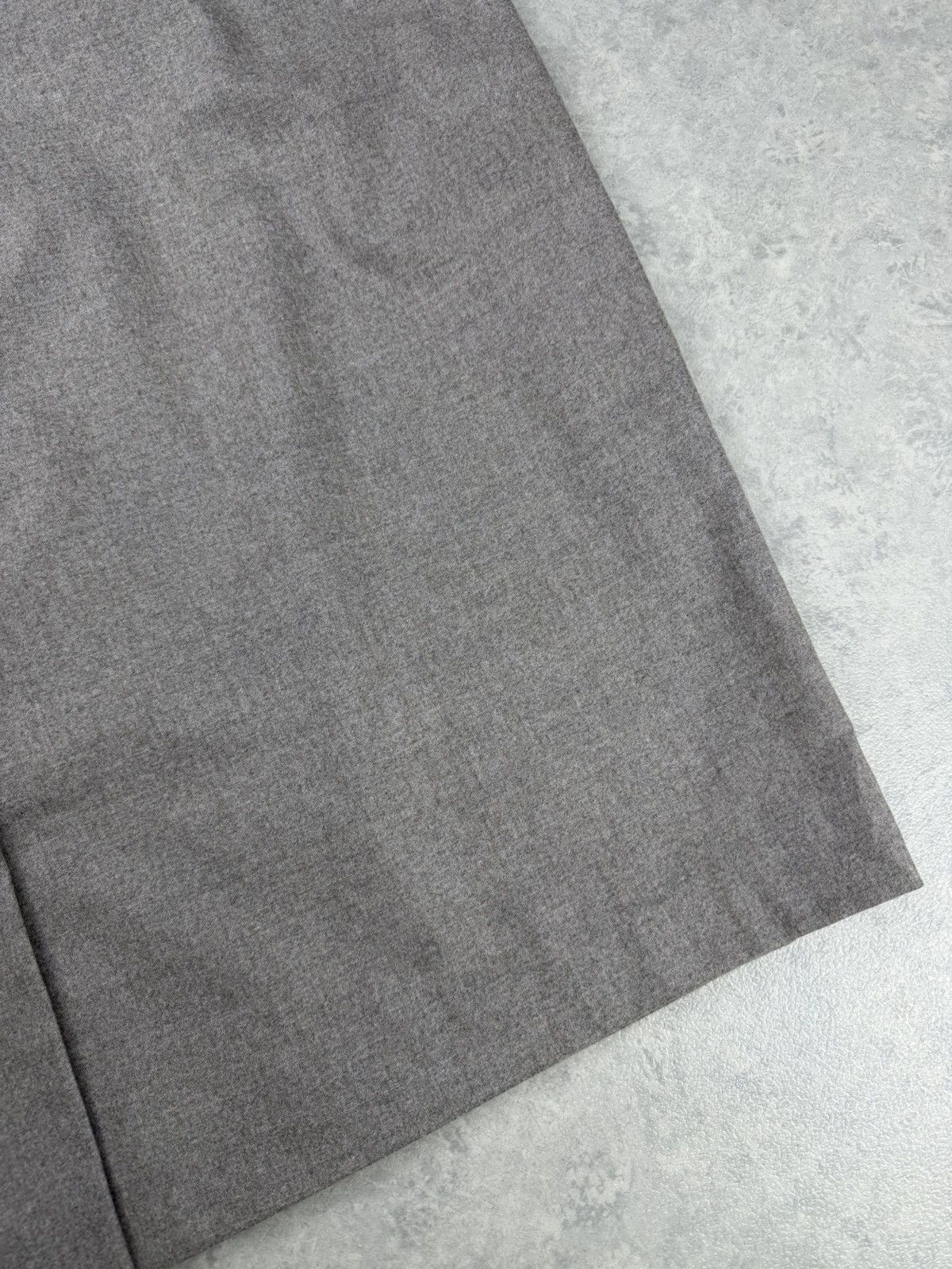 Fabiana Filippi Fabiana Filippi Wool Cashmere Skirt Grey Size XL Size 34" / US 12 / IT 48 - 2 Thumbnail