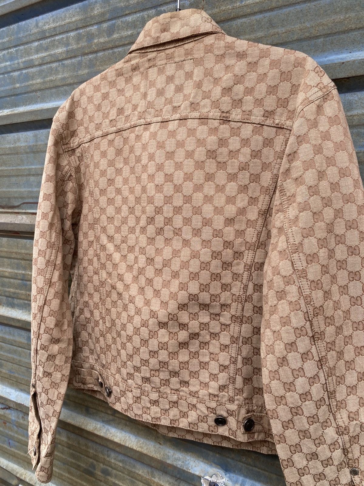 Gucci Tom Ford Gucci GG Jacquard Monogram Jacket Size US M / EU 48-50 / 2 - 11 Thumbnail