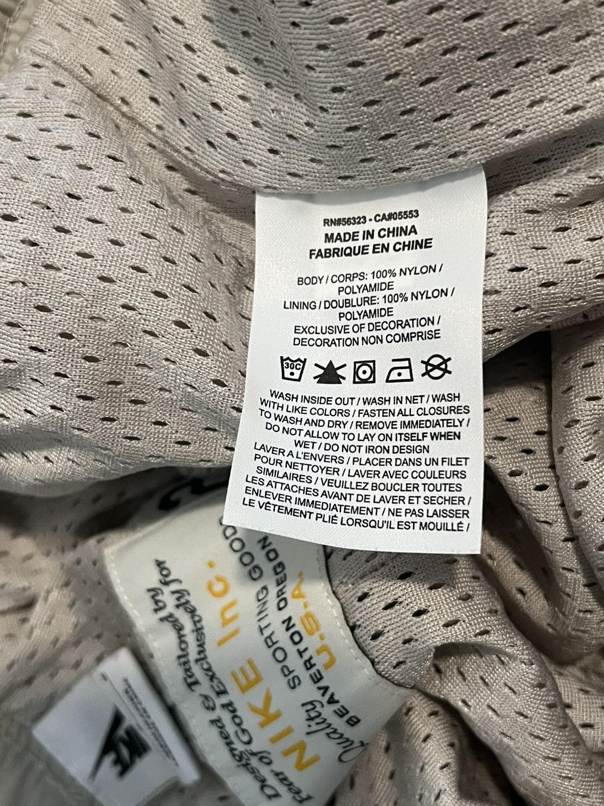 Fear of God × Nike Fear of God x Nike Nylon Warm Up Pants Size US 32 / EU 48 - 10 Thumbnail