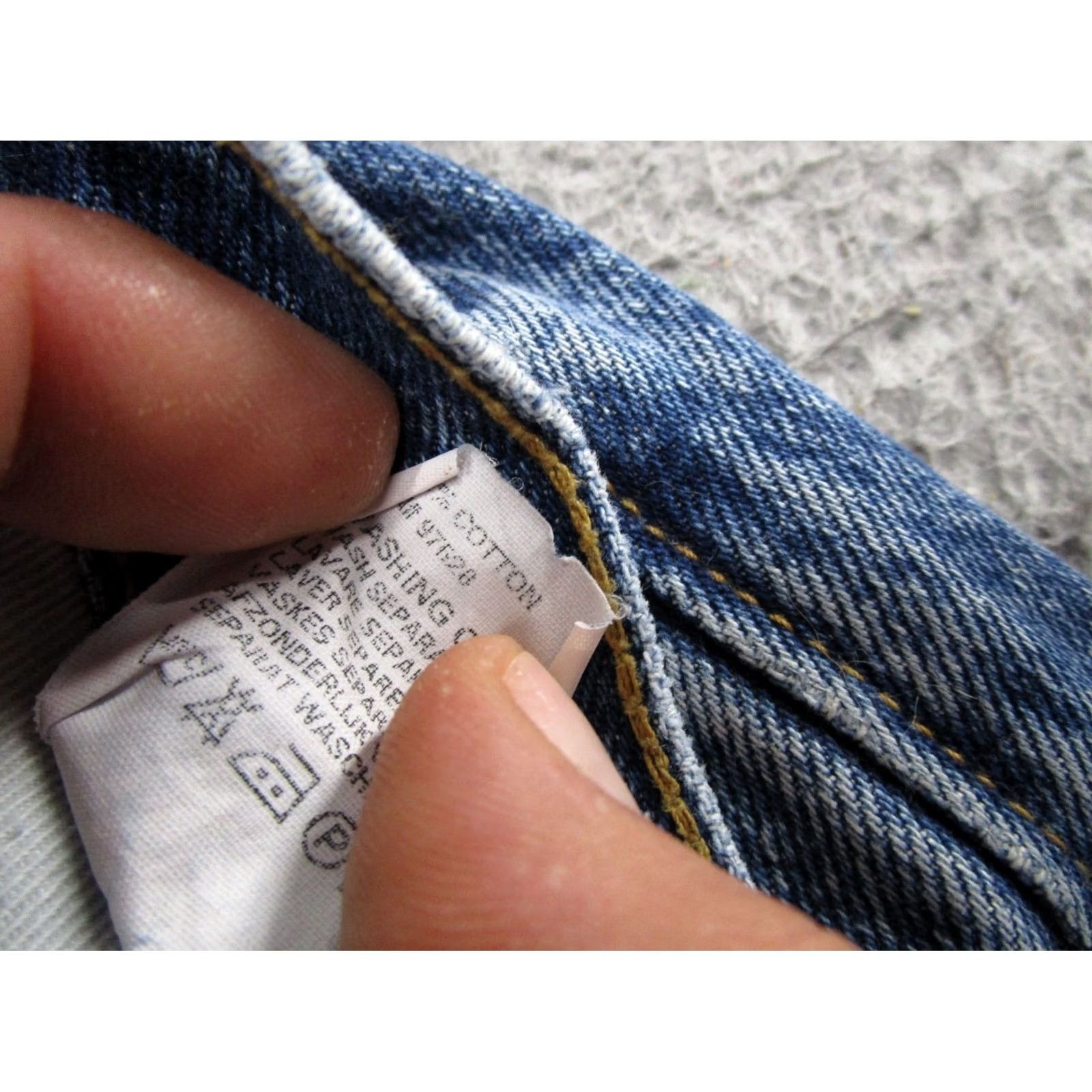 Denime Vintage Pepe Jeans London Blue Denim Bootcut Jeans 31x32 Women’s Size 31 32 Inseam 32 Embroidered Pocket 5-Pocket Size 24" / US 00 / IT 34 - 7 Thumbnail