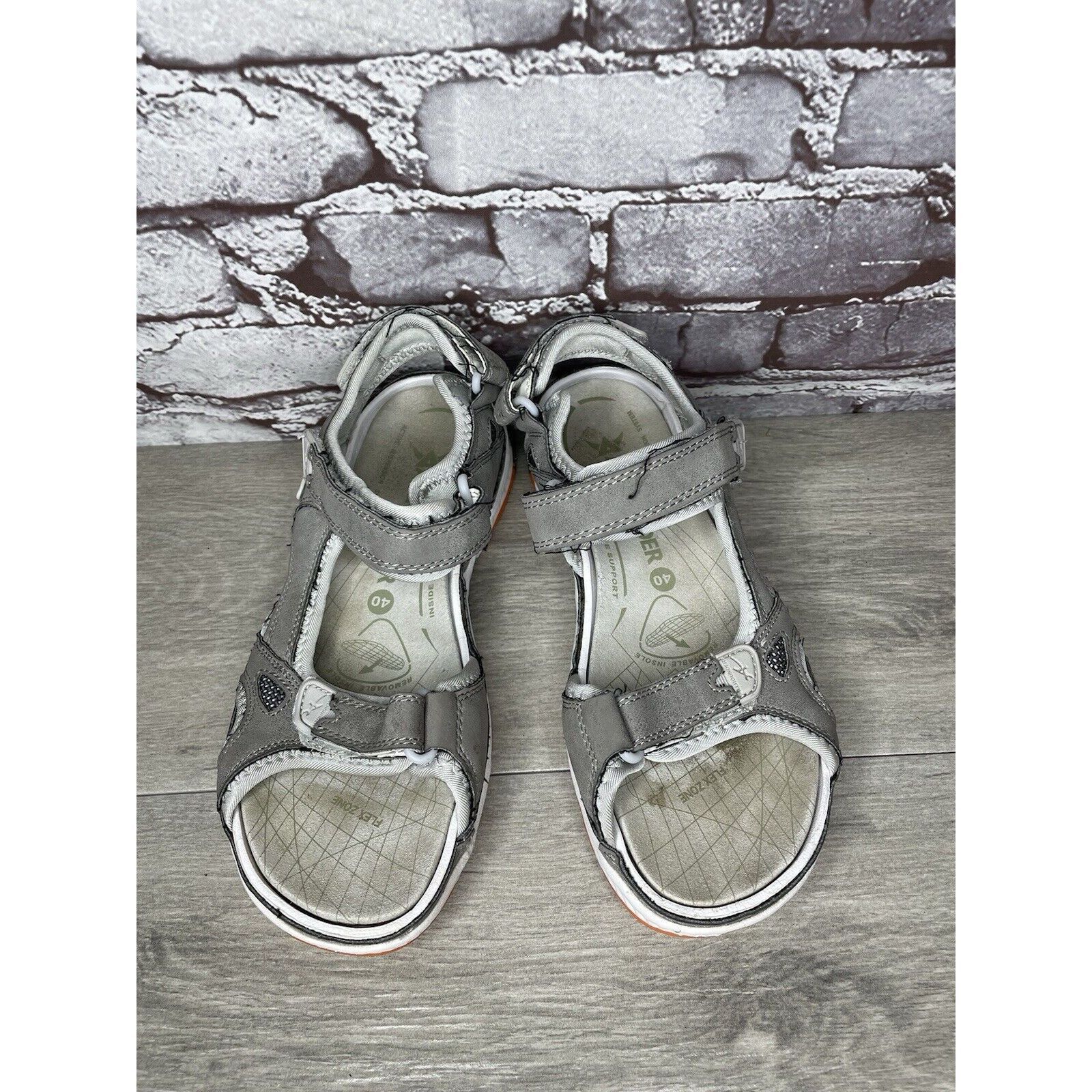 Mephisto Mephisto Allrounder Lagoona Larmessa Grey Nubuck Textile Str Size US 10 / IT 40 - 9 Thumbnail