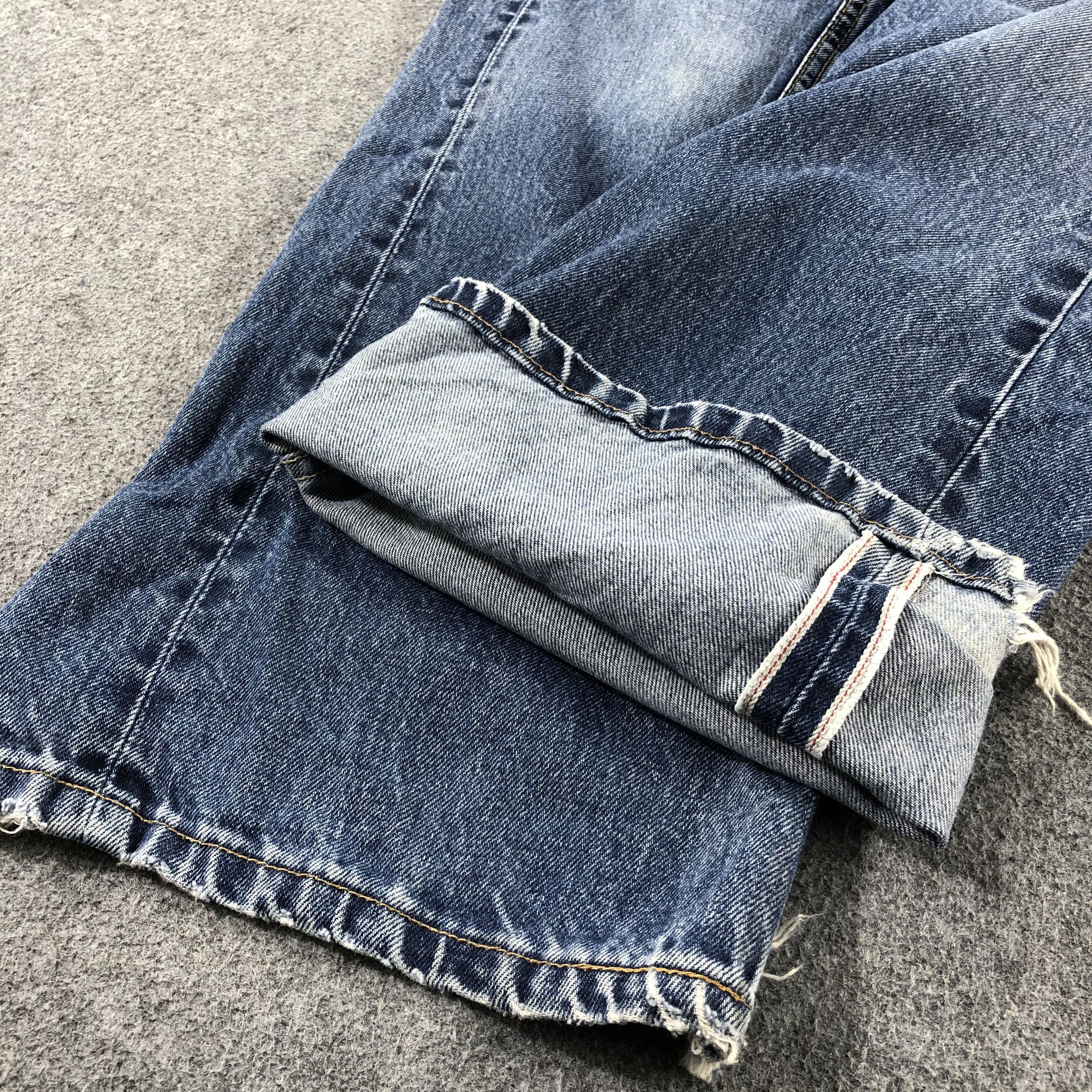 Levi's 90s Vintage Blue Wash Levis RedTab Jeans-J2348 Size US 35 - 7 Thumbnail