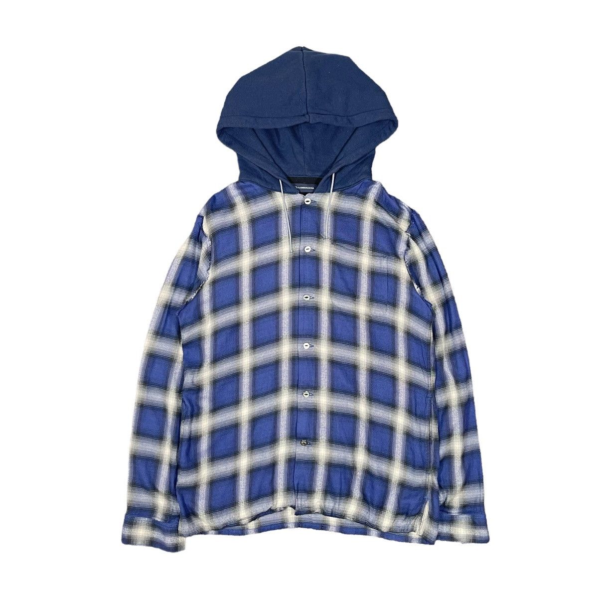 Jun Takahashi × Undercover John Undercover Flannel Hooded Button Up Size US M / EU 48-50 / 2 - 1 Thumbnail
