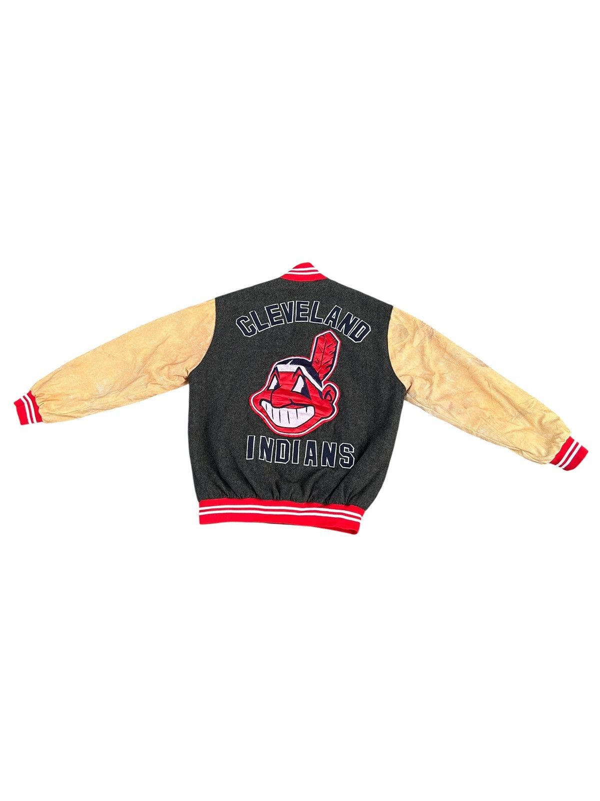 Kapital Vintage Cleveland Indian Varsity Jacket MLB Size US M / EU 48-50 / 2 - 3 Thumbnail
