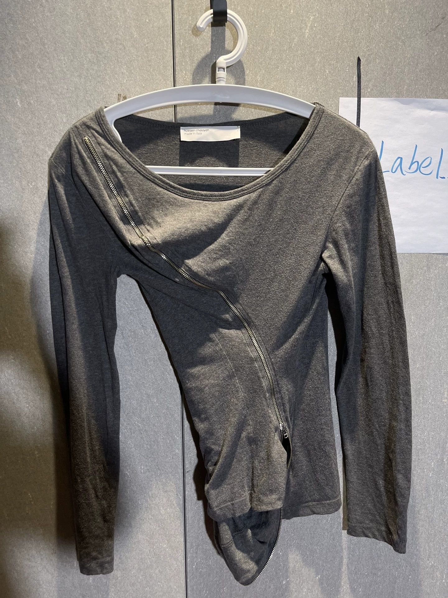 Hussein Chalayan Hussein Chalayan Long Sleeve Zip Top Size US XXS / EU 40 - 1 Thumbnail