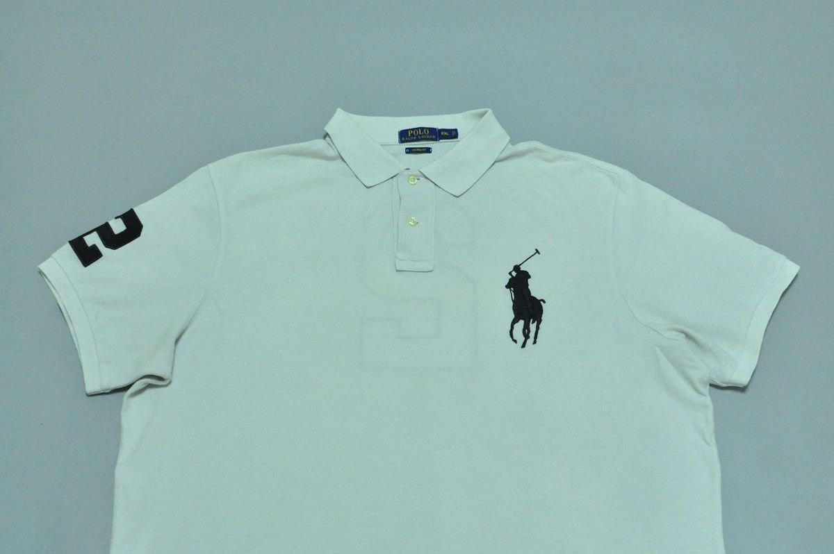 Polo Ralph Lauren × Ralph Lauren Polo Ralph Lauren big pony rugby polo t-shirt y2k Size US XXL / EU 58 / 5 - 5 Thumbnail