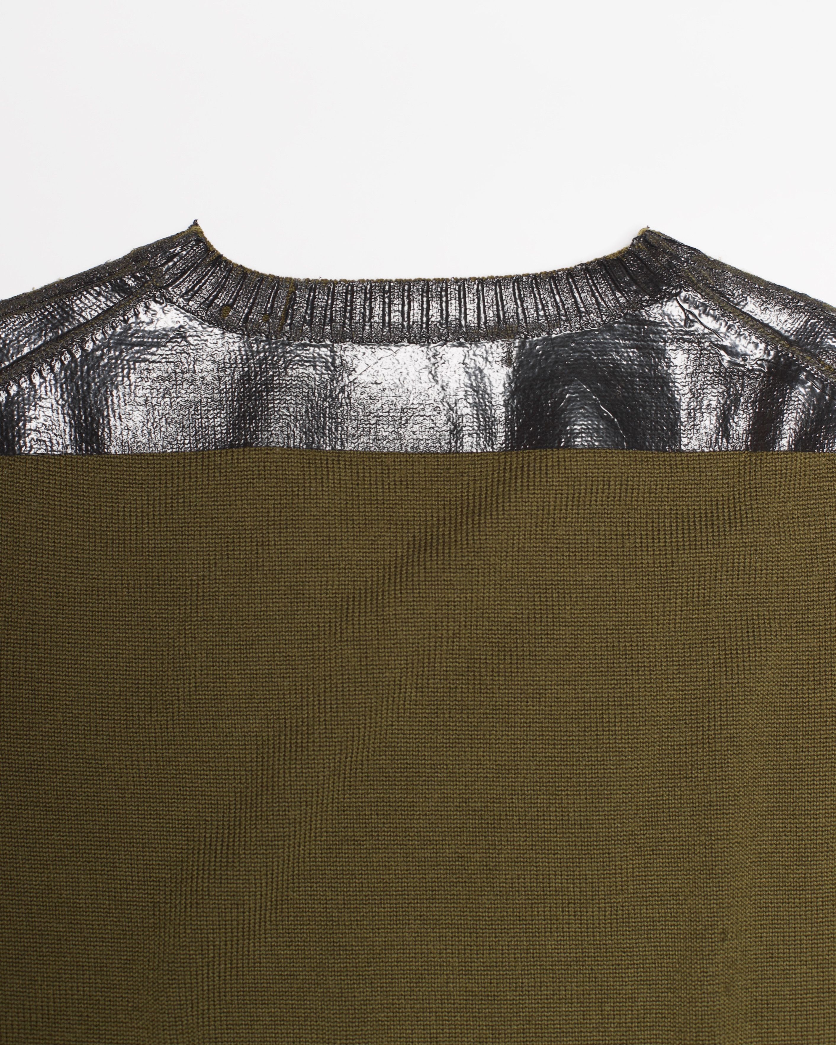 Ryuichiro Shimazaki Ryuichiro Shimazaki Coated V-Neck Sweater Size US L / EU 52-54 / 3 - 3 Thumbnail