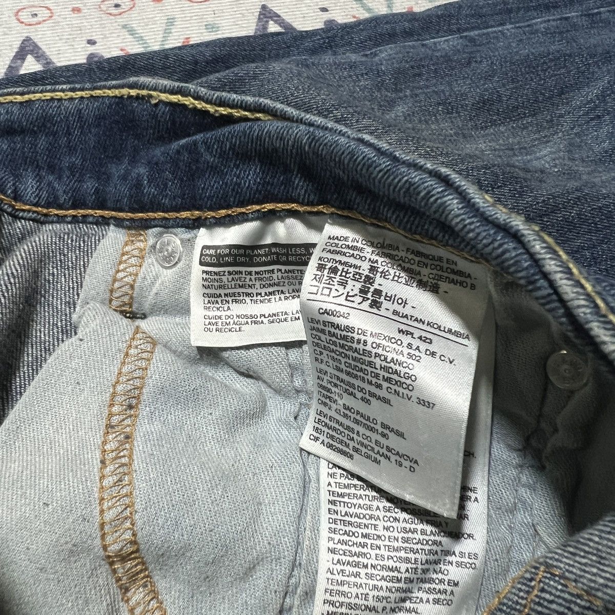 Levi's × Levi's Vintage Clothing Levi's 511 Men Jeans Size US 30 / EU 46 - 4 Thumbnail