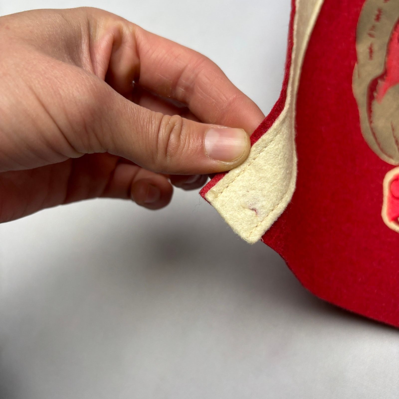 Vintage VTG Alabama Crimson Tide Felt Pennant Elephant Mascot 1950s Size ONE SIZE - 10 Thumbnail
