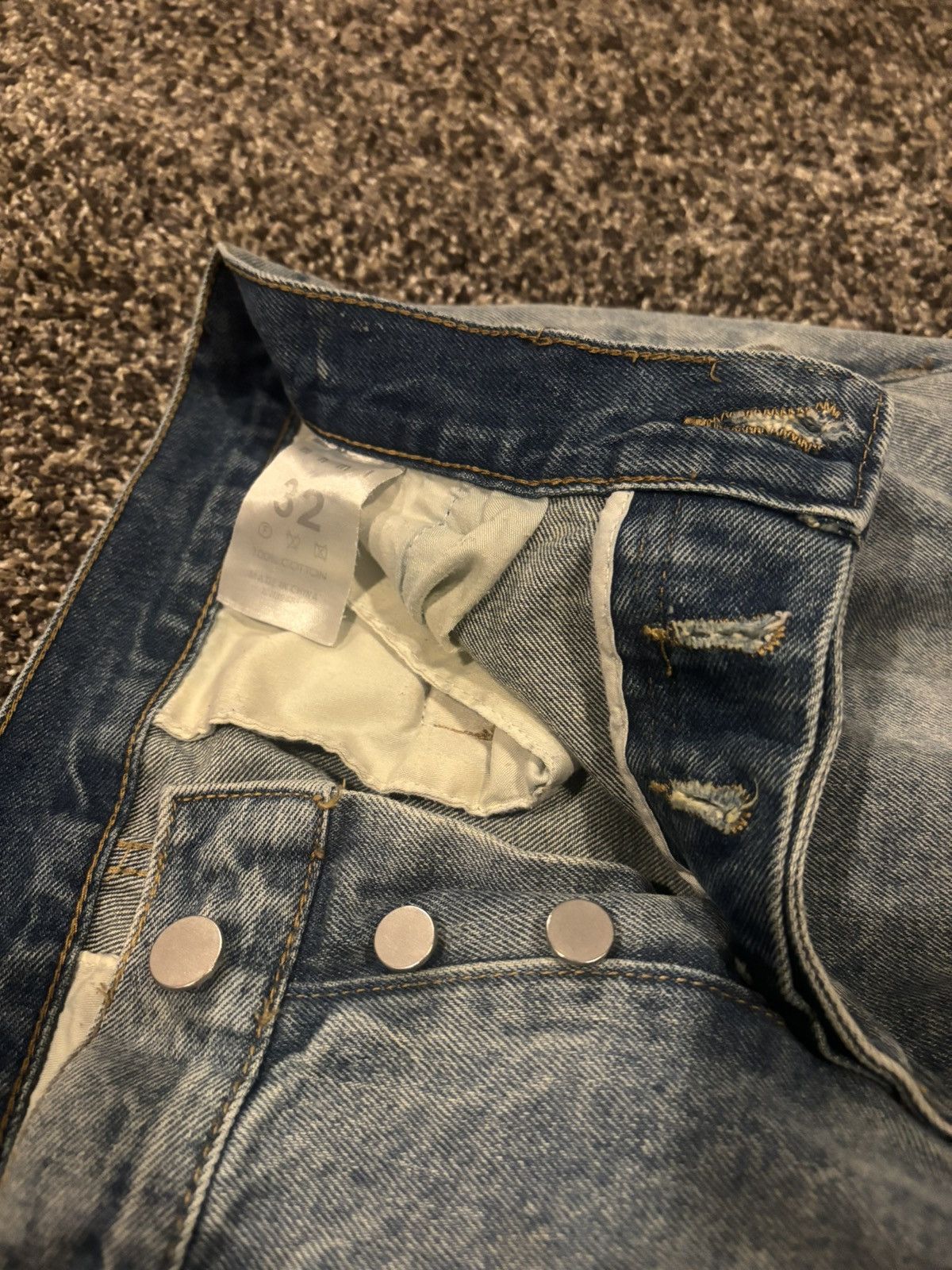 MNML Mnml Cargo Jeans Size US 32 / EU 48 - 3 Thumbnail